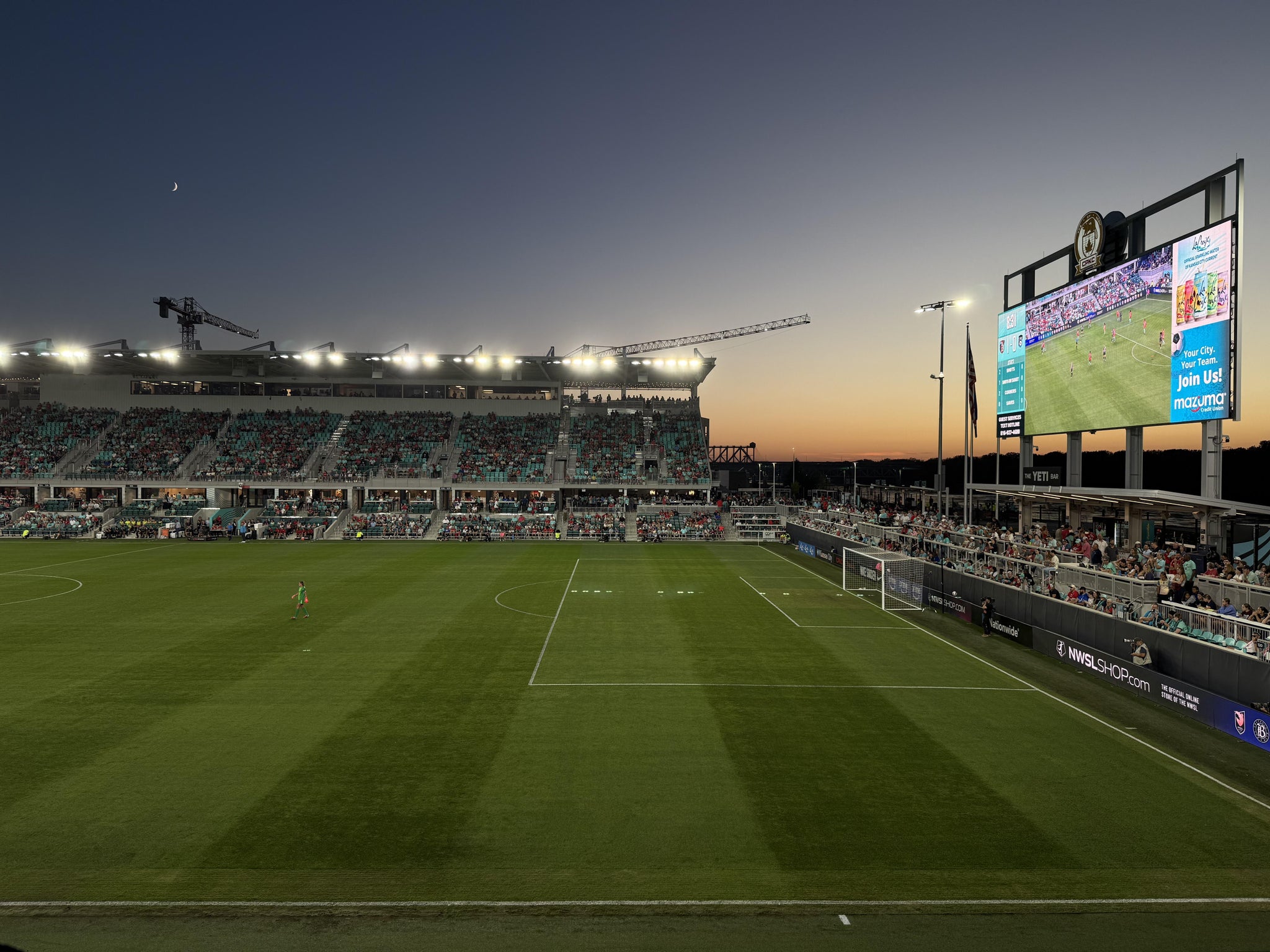 Real Fan View taken from Section 224 at CPKC Stadium by Myra H