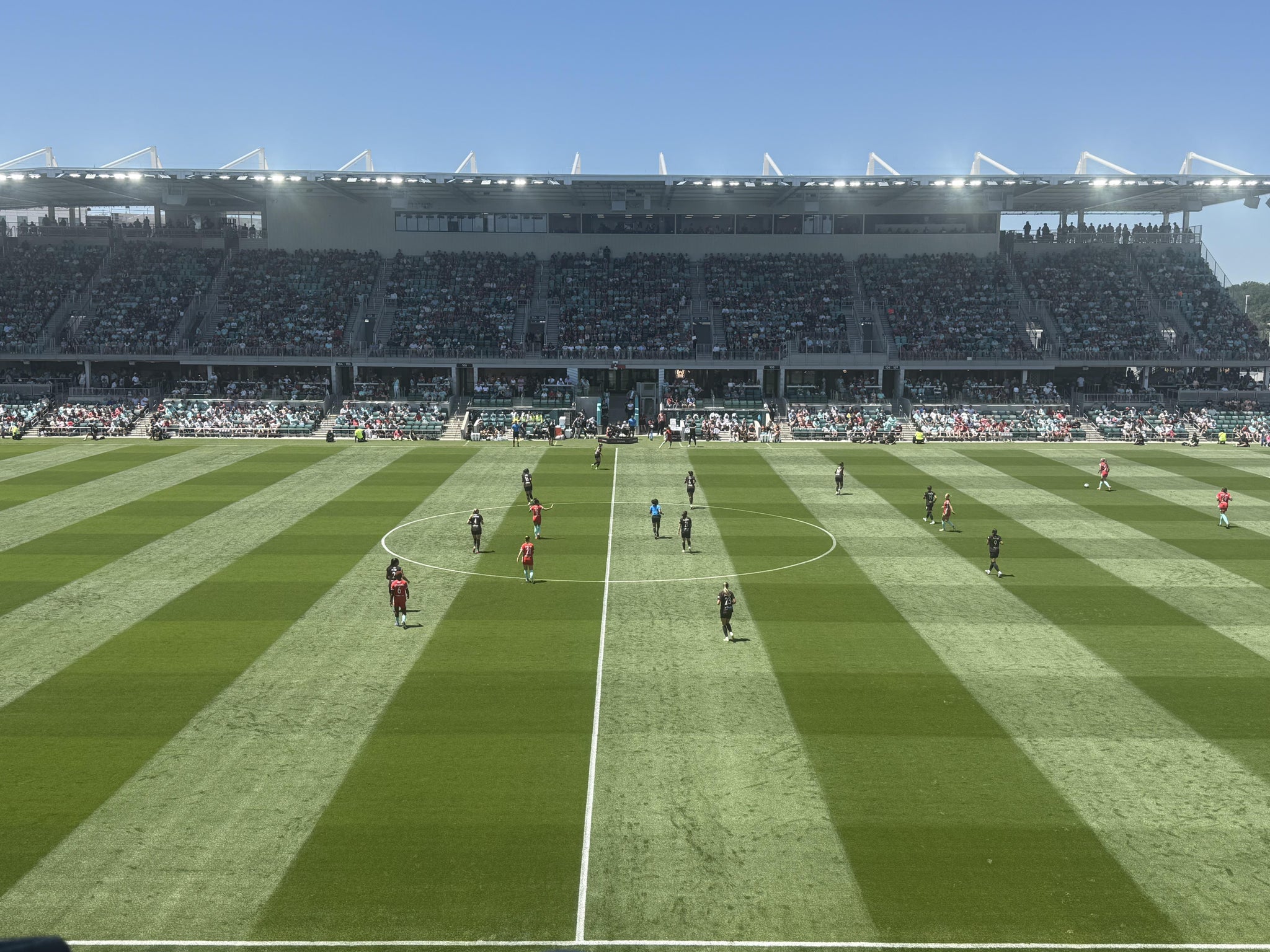 Real Fan View taken from Section 227 at CPKC Stadium by Garrett C