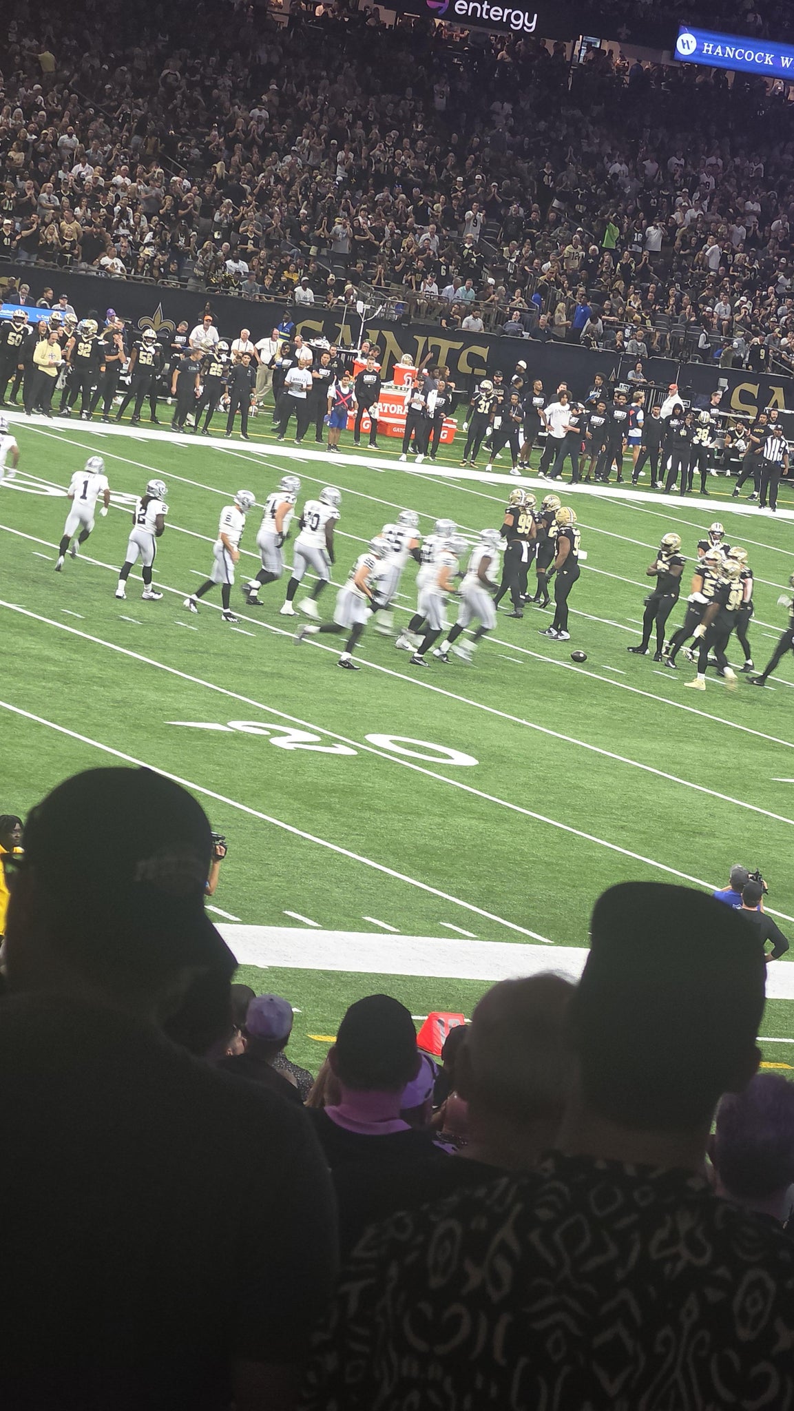 Real Fan View taken from Section 119 at Caesars Superdome by Ph W