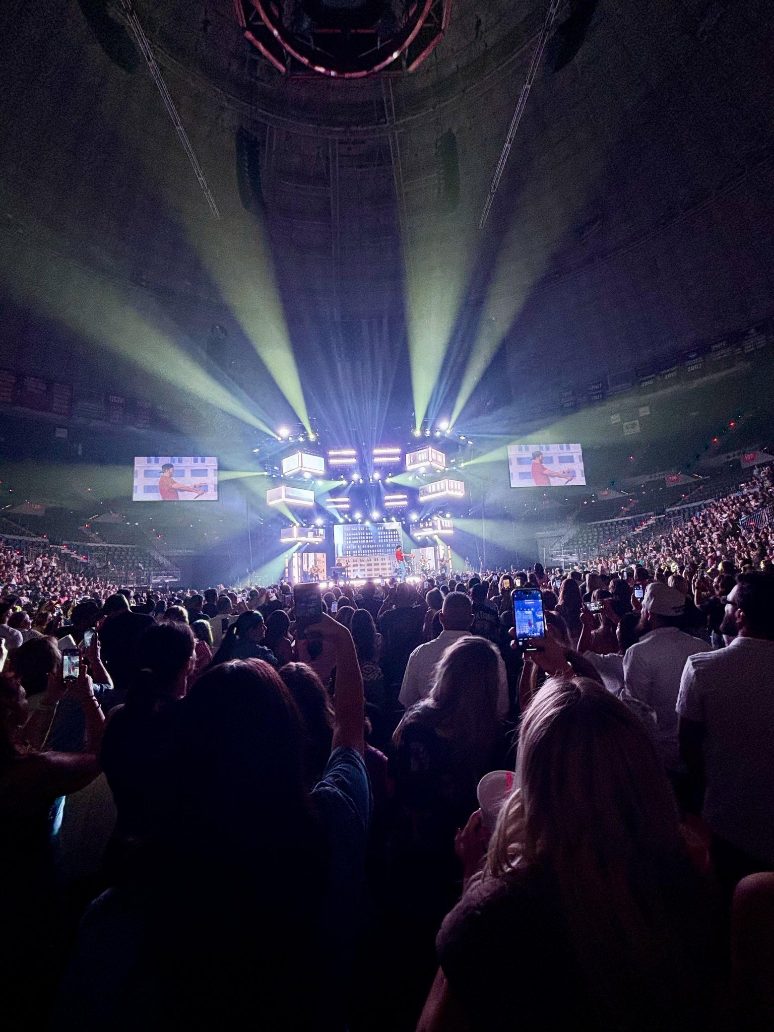 Real Fan View taken from Floor 002 at Cajundome by Paige S