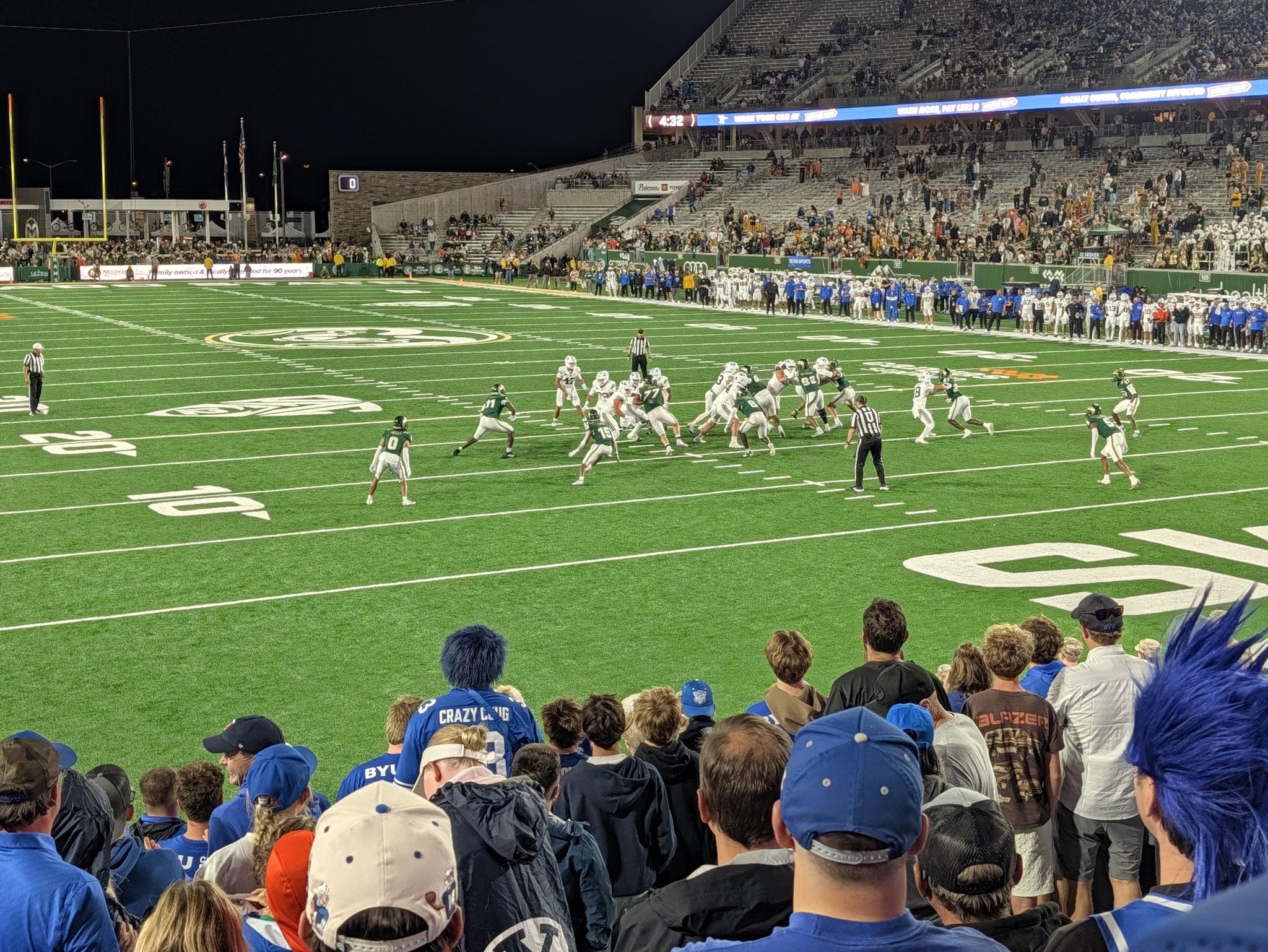 Real Fan View taken from Section 124 at Canvas Stadium by Chad C