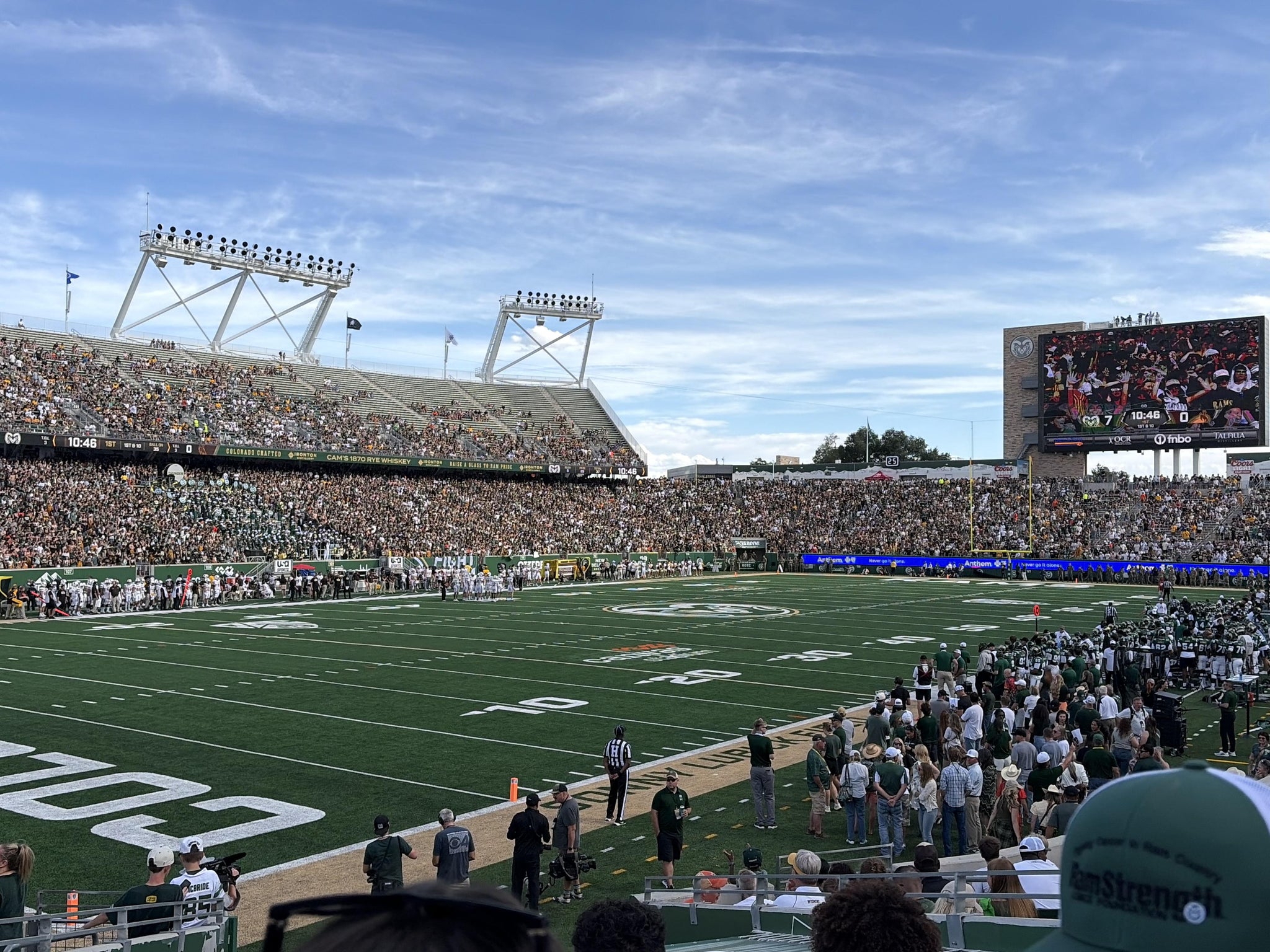 Real Fan View taken from Section 140 at Canvas Stadium by Evan M