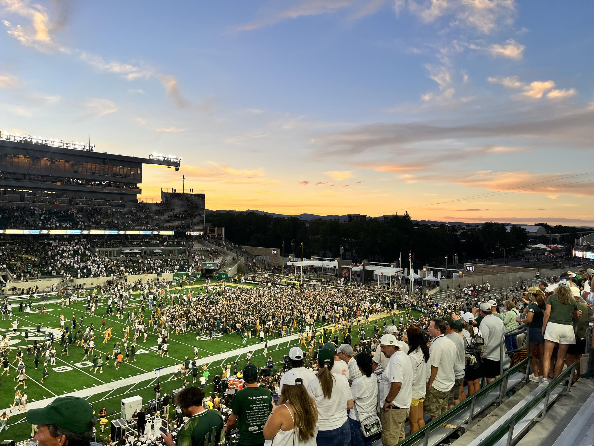 Real Fan View taken from Section 210 at Canvas Stadium by Seth G