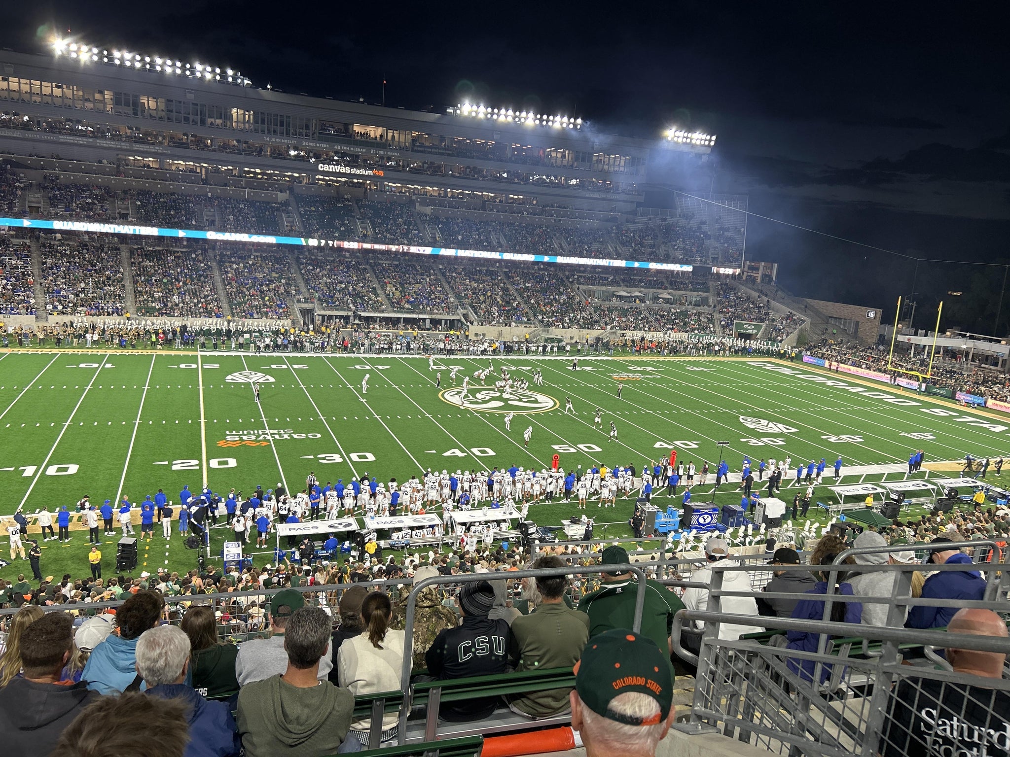 Real Fan View taken from Section 211 at Canvas Stadium by Rob M