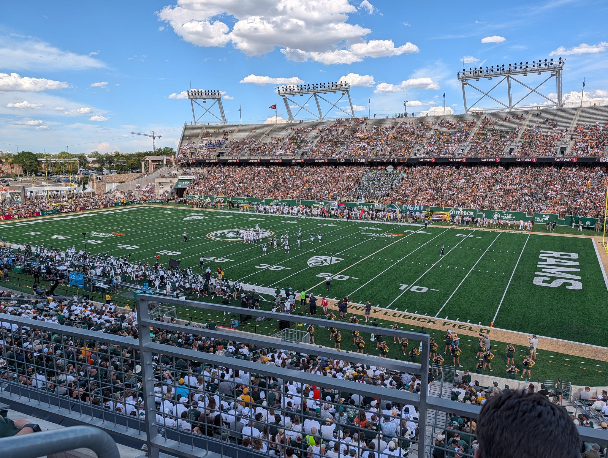 Real Fan View taken from Section 229 at Canvas Stadium by Jonathan T