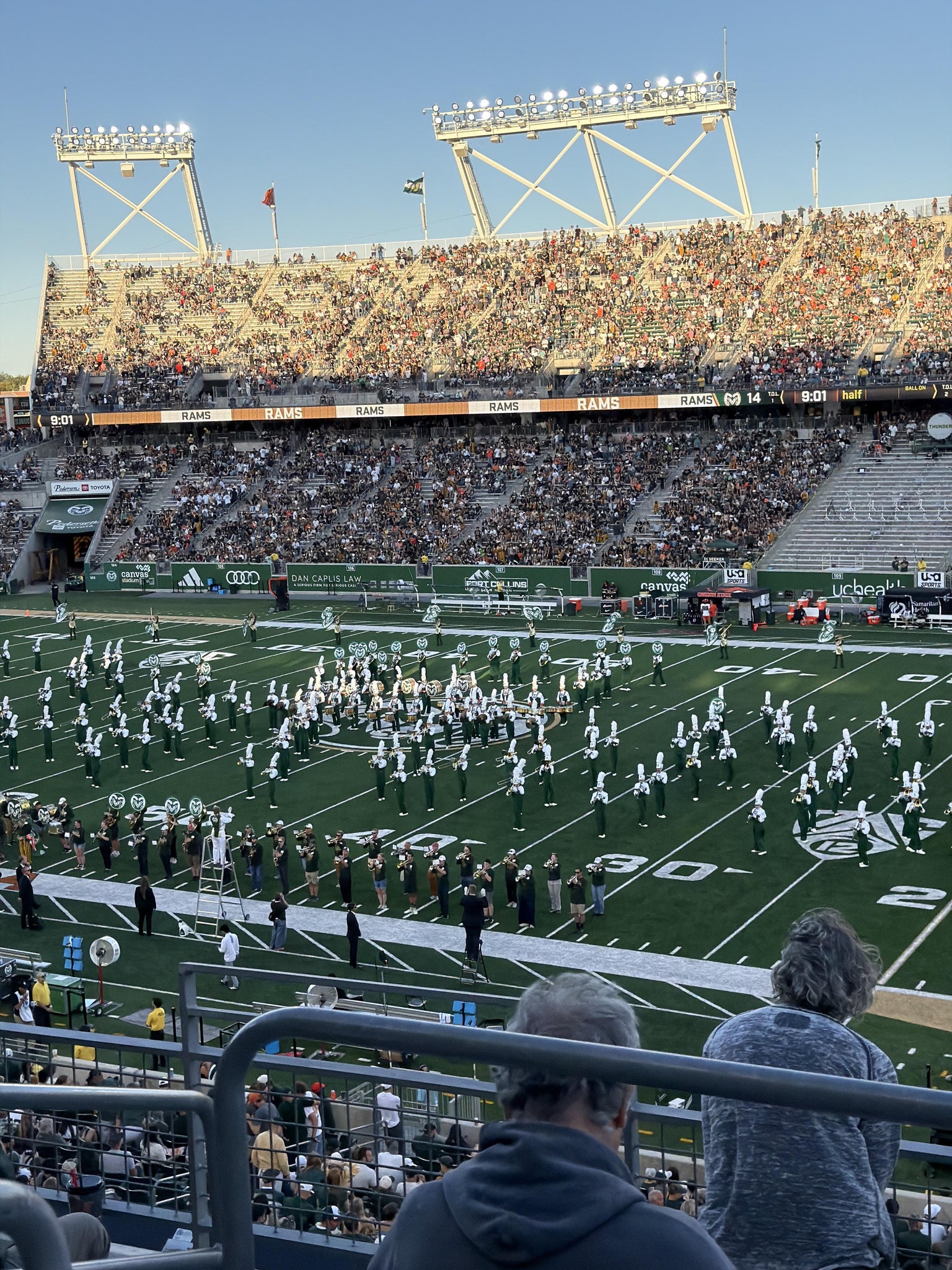 Real Fan View taken from Section 230 at Canvas Stadium by Gabriel Z