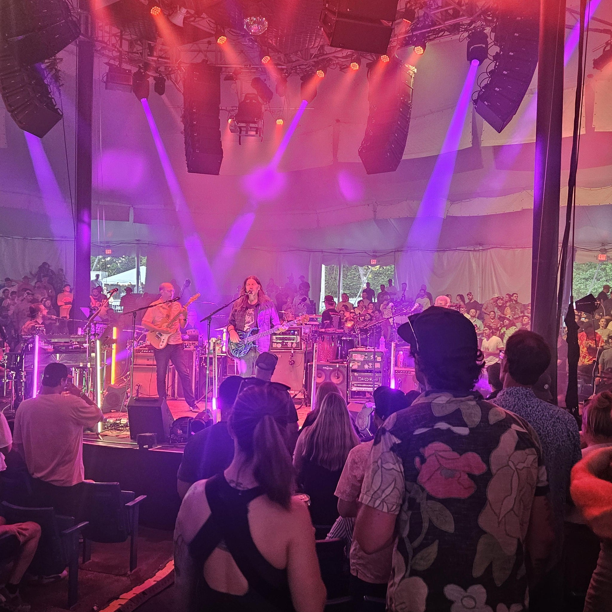 Real Fan View taken from Section B at Cape Cod Melody Tent by Kristen S