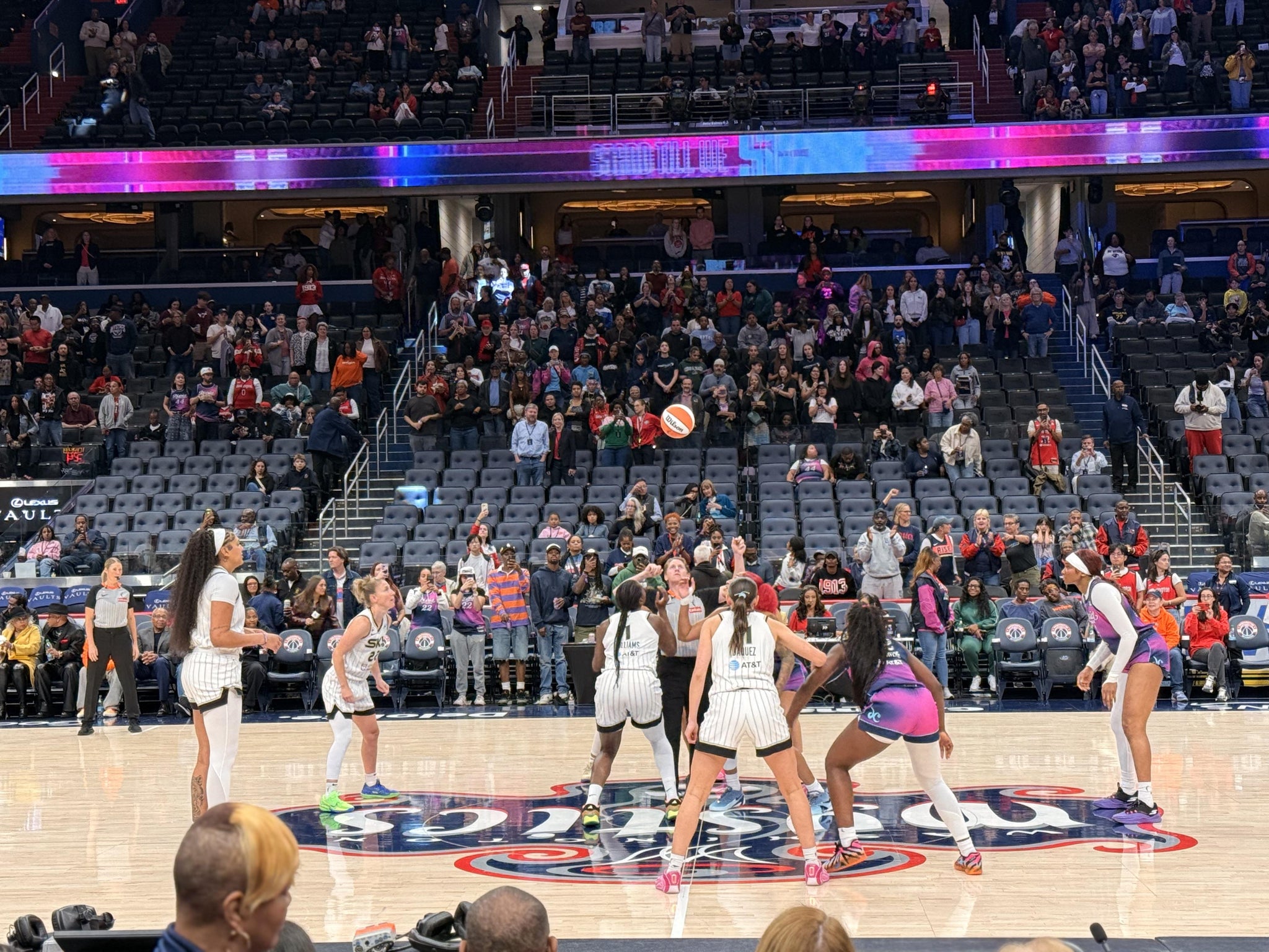 Real Fan View taken from Section 100 VIP at Capital One Arena by Colli L