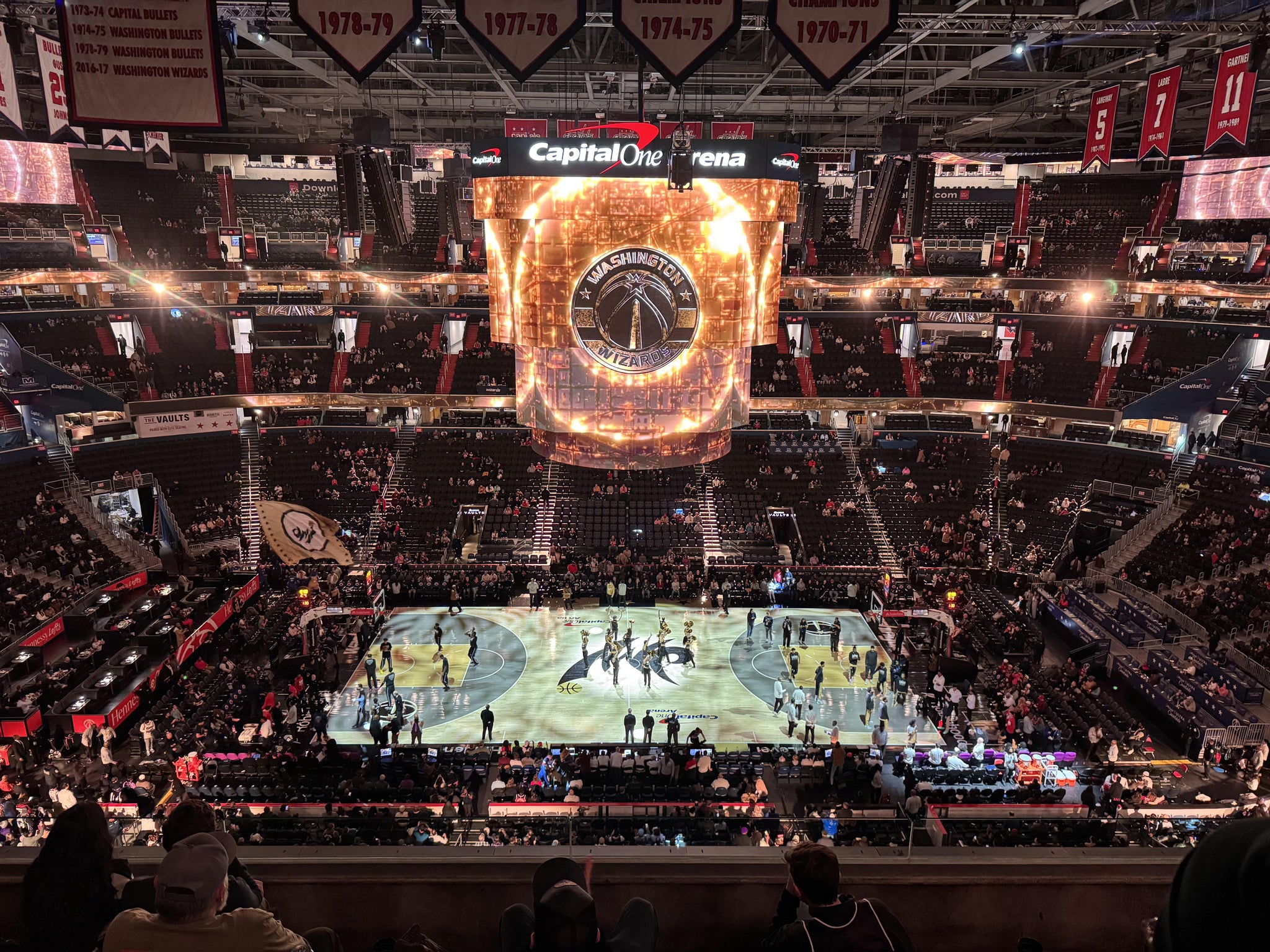 Real Fan View taken from Section 400 at Capital One Arena by Nobuyuki M