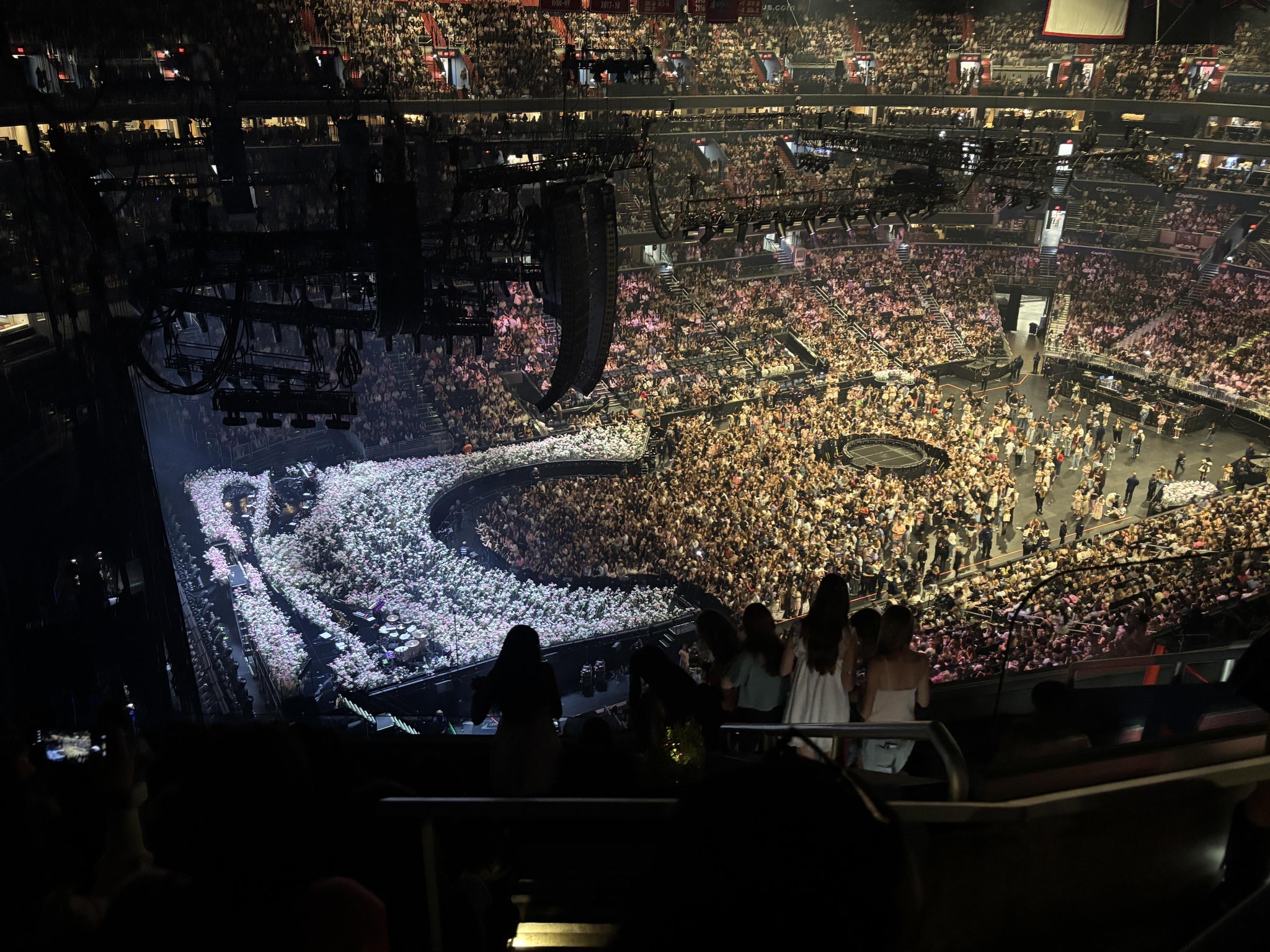Real Fan View taken from Section 430 at Capital One Arena by Abigail F