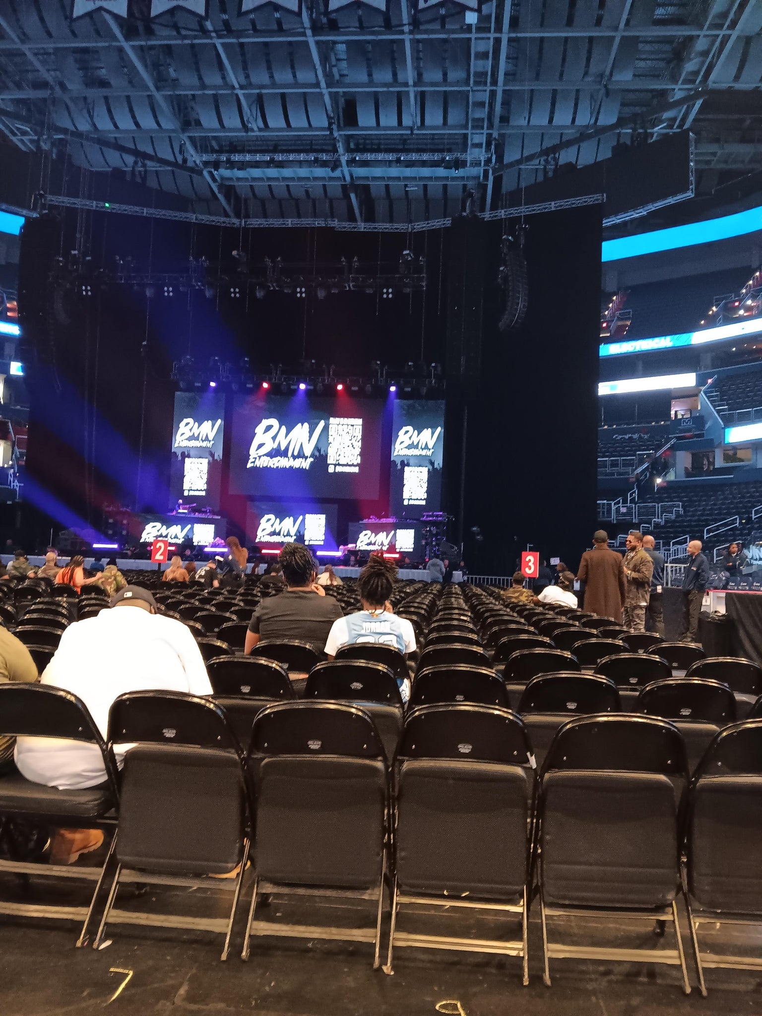 Real Fan View taken from Floor 9 at Capital One Arena by Joseph F