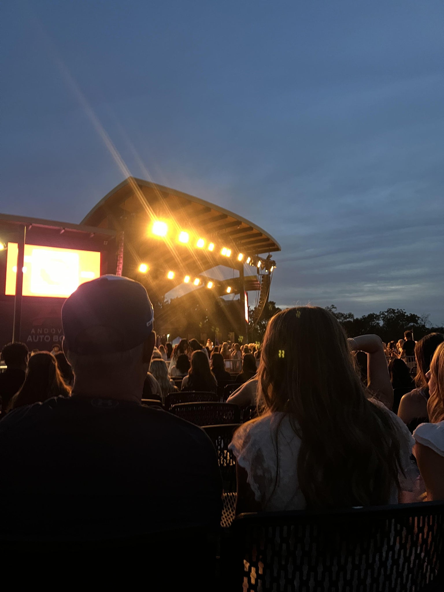 Real Fan View taken from Section 8 at Capitol Federal Amphitheater by Kyndell H
