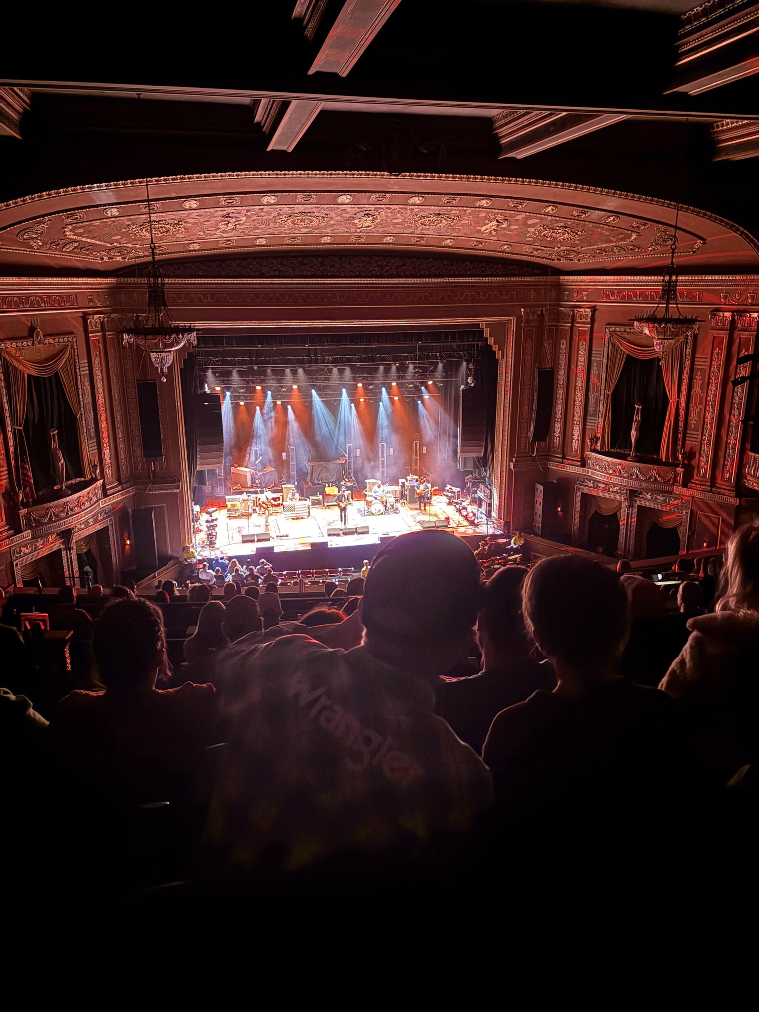 Real Fan View taken from Upper Balcony 23 at Capitol Theatre Wheeling by Anonymous User