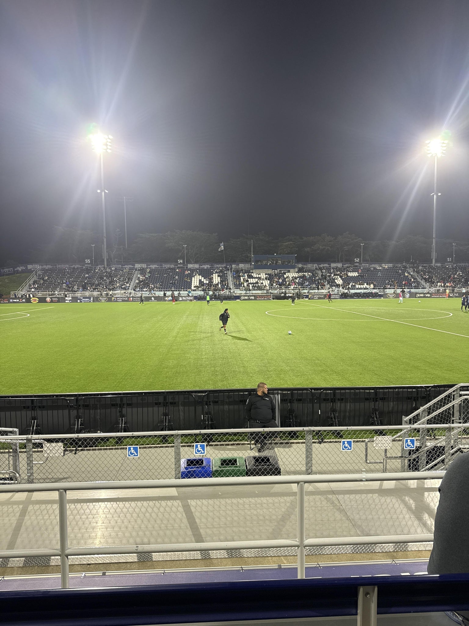 Real Fan View taken from Section N 4 at Cardinale Stadium by Anita J