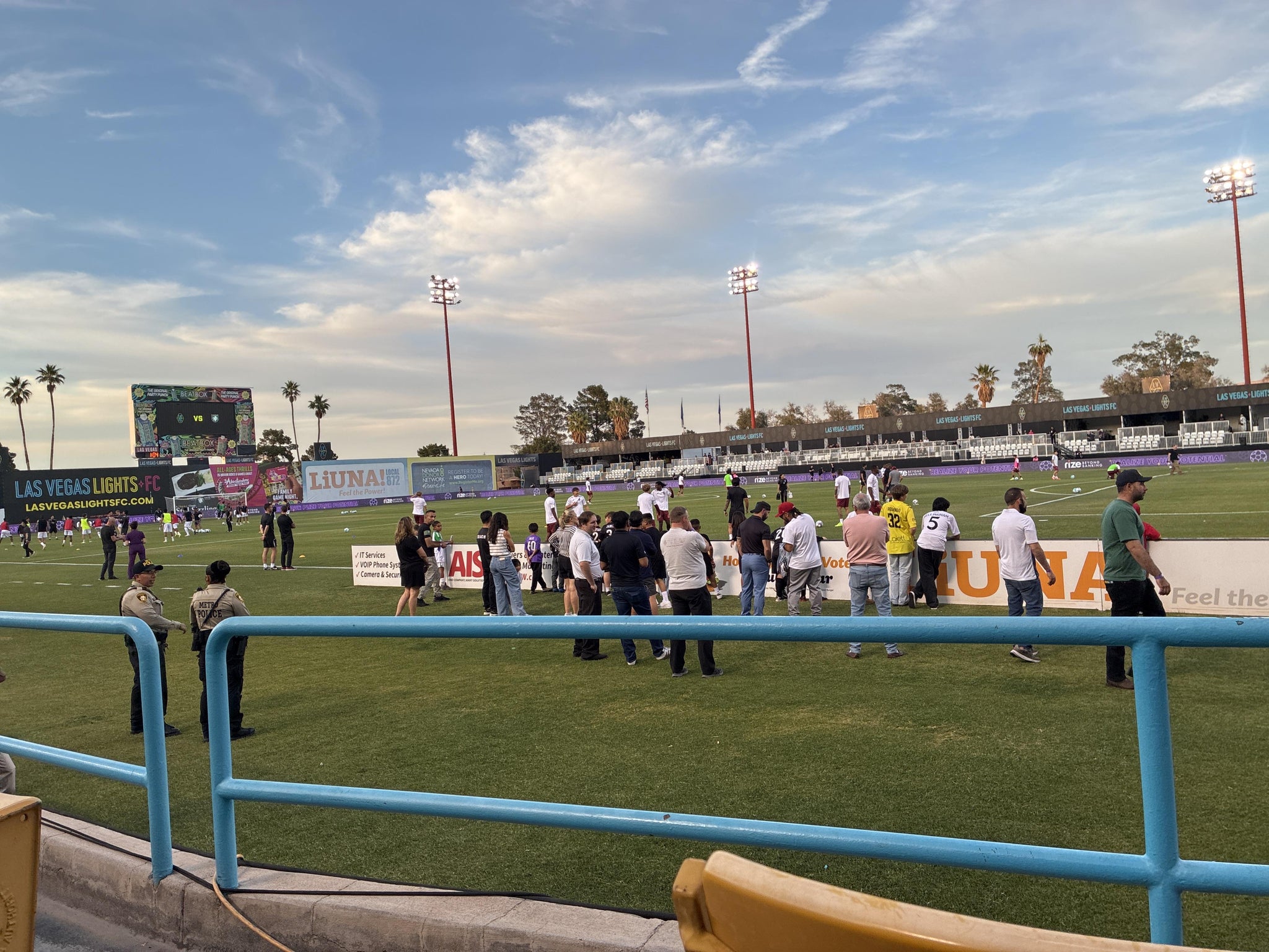 Real Fan View taken from Section 10 at Cashman Field by Geno T