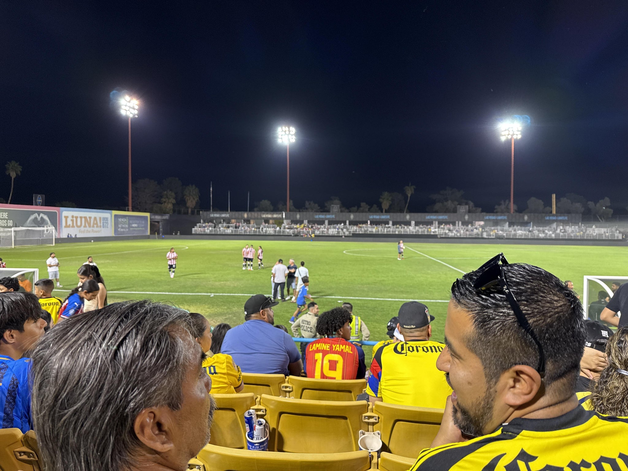 Real Fan View taken from Section 4 at Cashman Field by Maria M