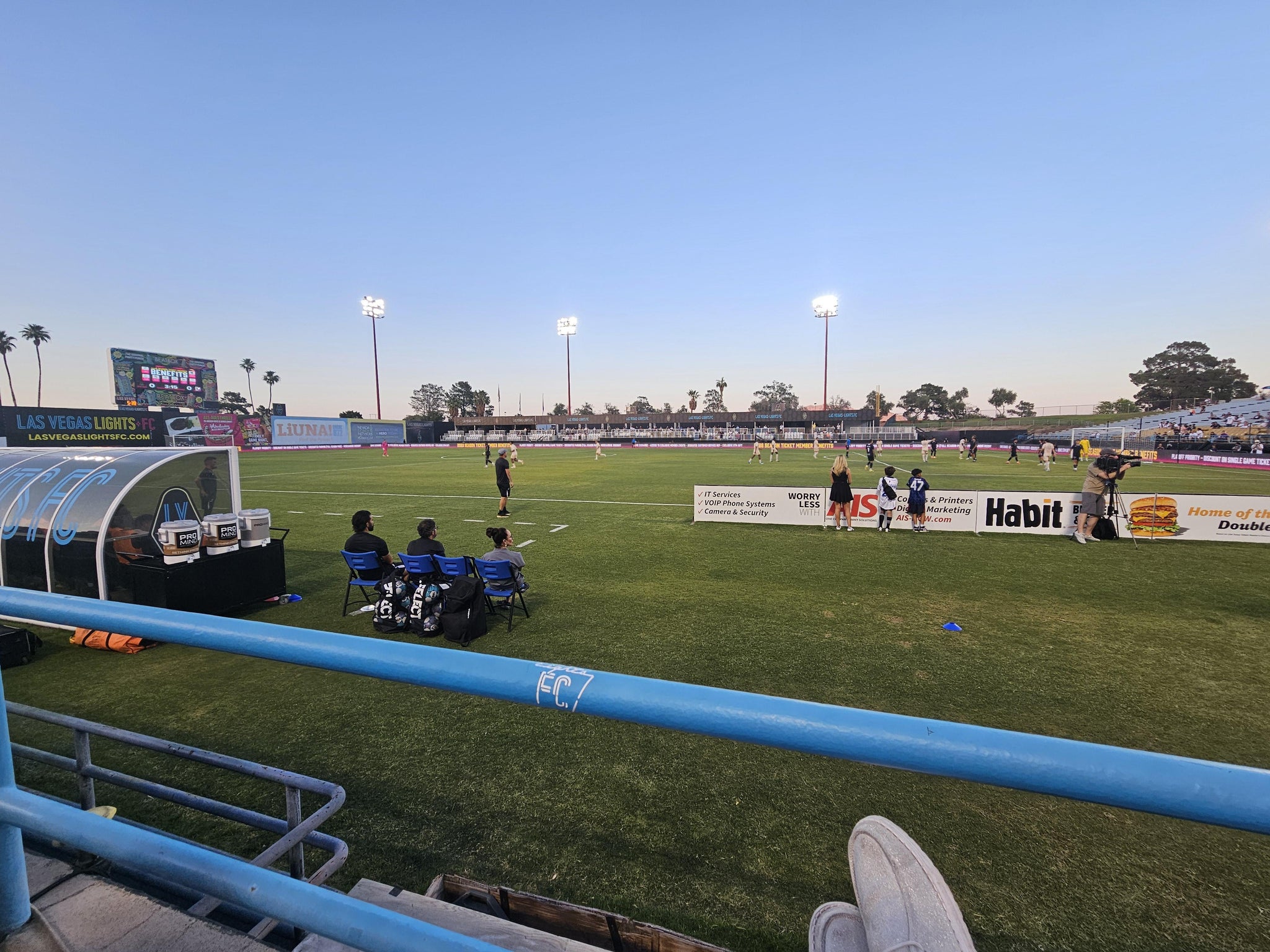 Real Fan View taken from Section 8 at Cashman Field by Natalie S