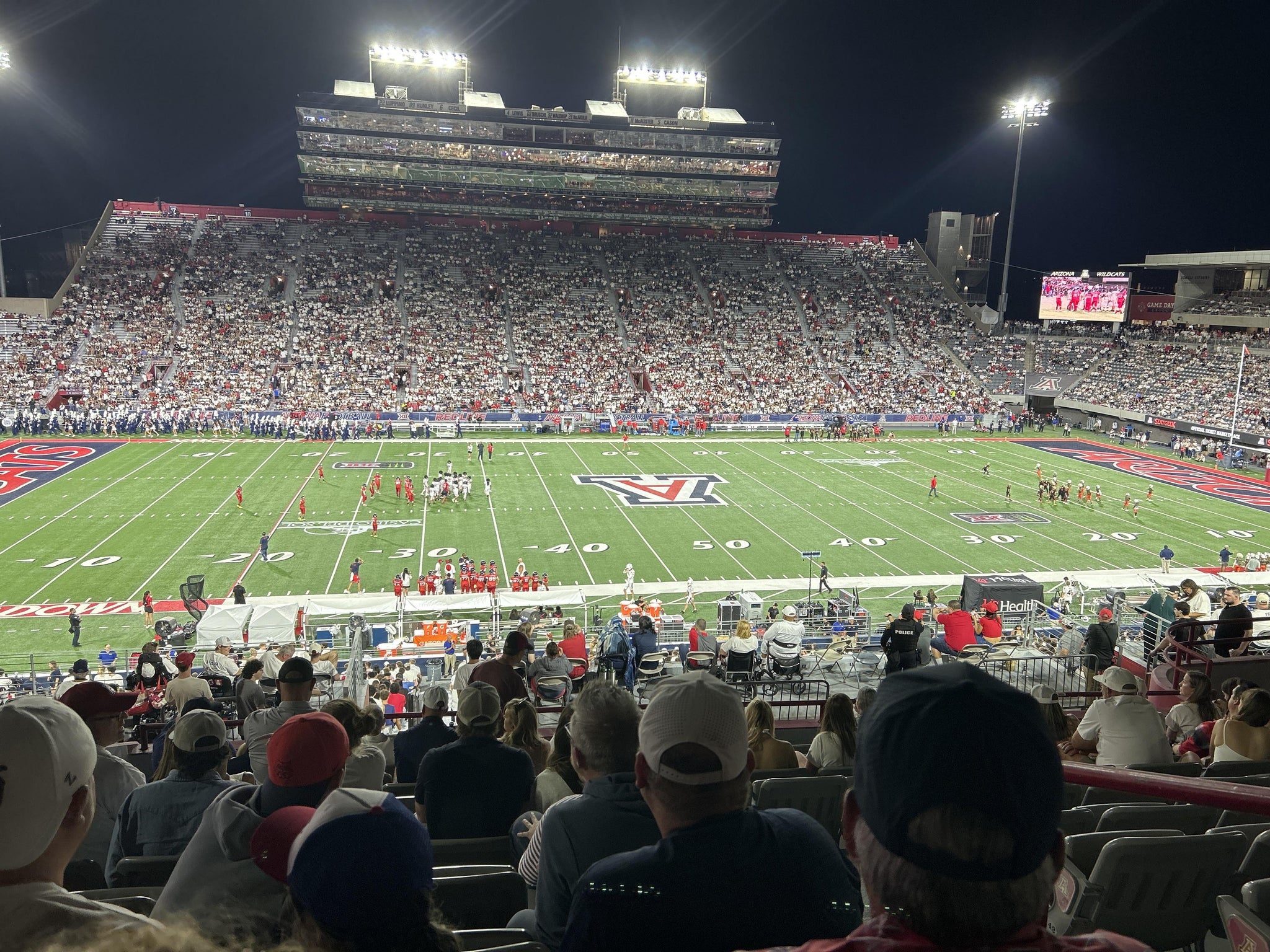 Real Fan View taken from Section 106 at Casino Del Sol Stadium by Zachary R