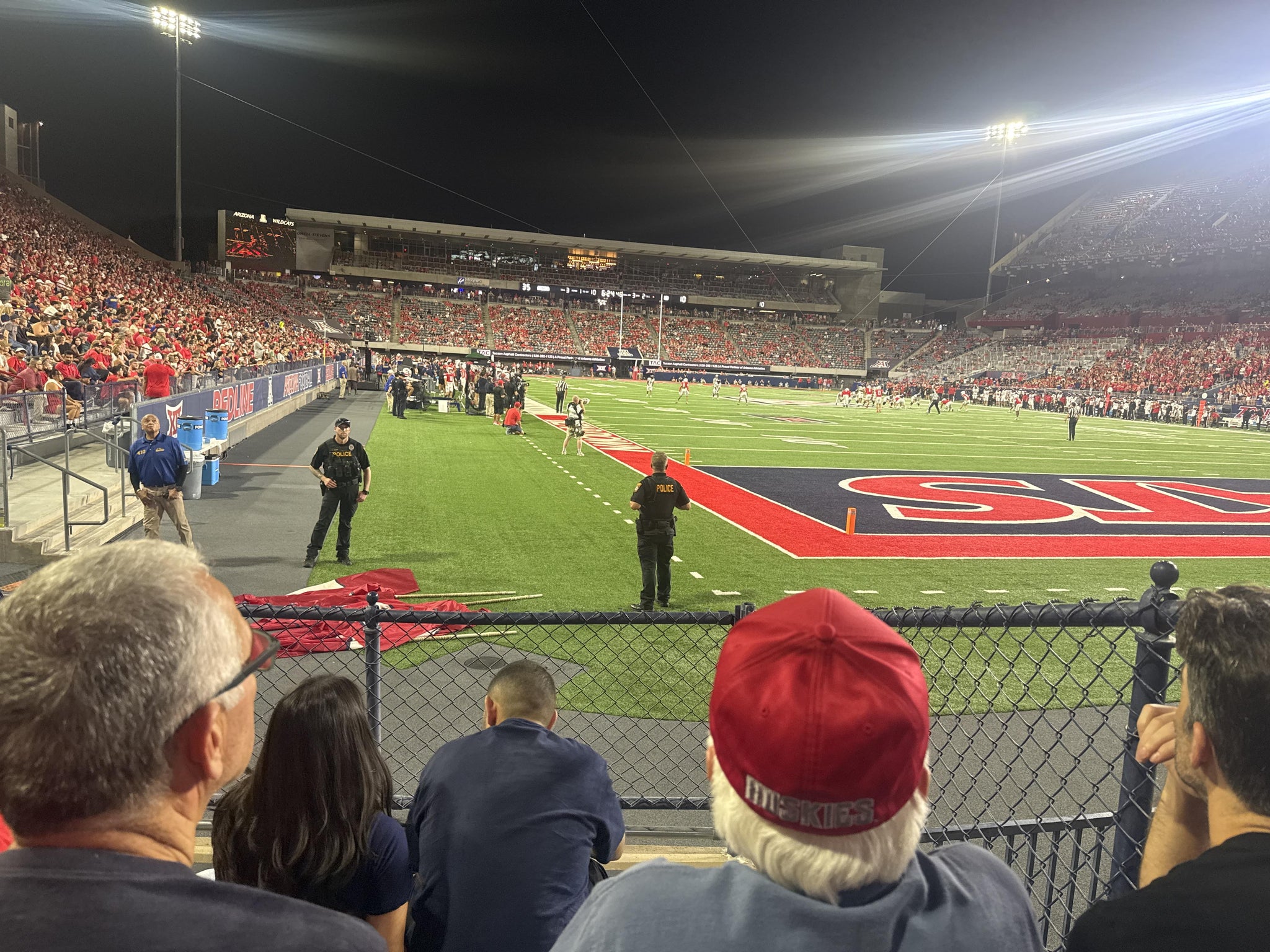 Real Fan View taken from Section 14 at Casino Del Sol Stadium by Sabas C
