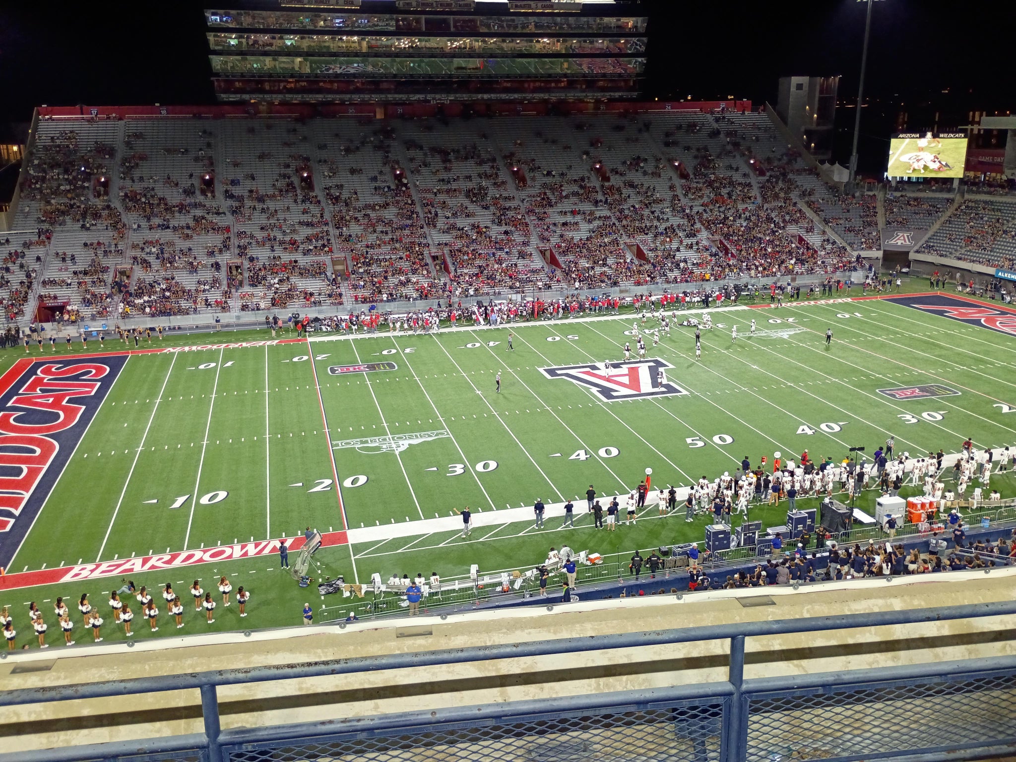 Real Fan View taken from Section 207 at Casino Del Sol Stadium by Alex G