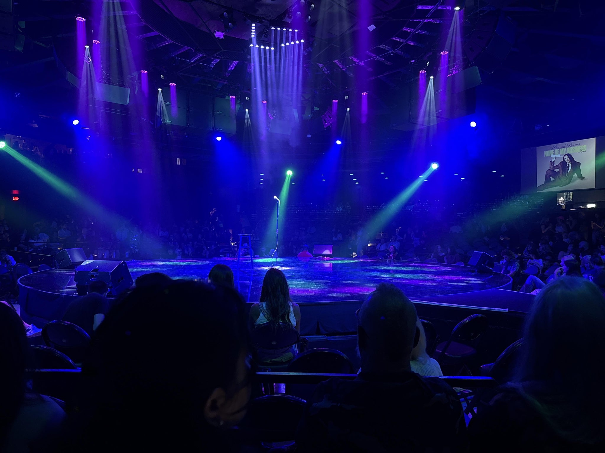 Vue réelle des fans prise de la Section A 8 au site Celebrity Theatre - Phoenix par Michael S