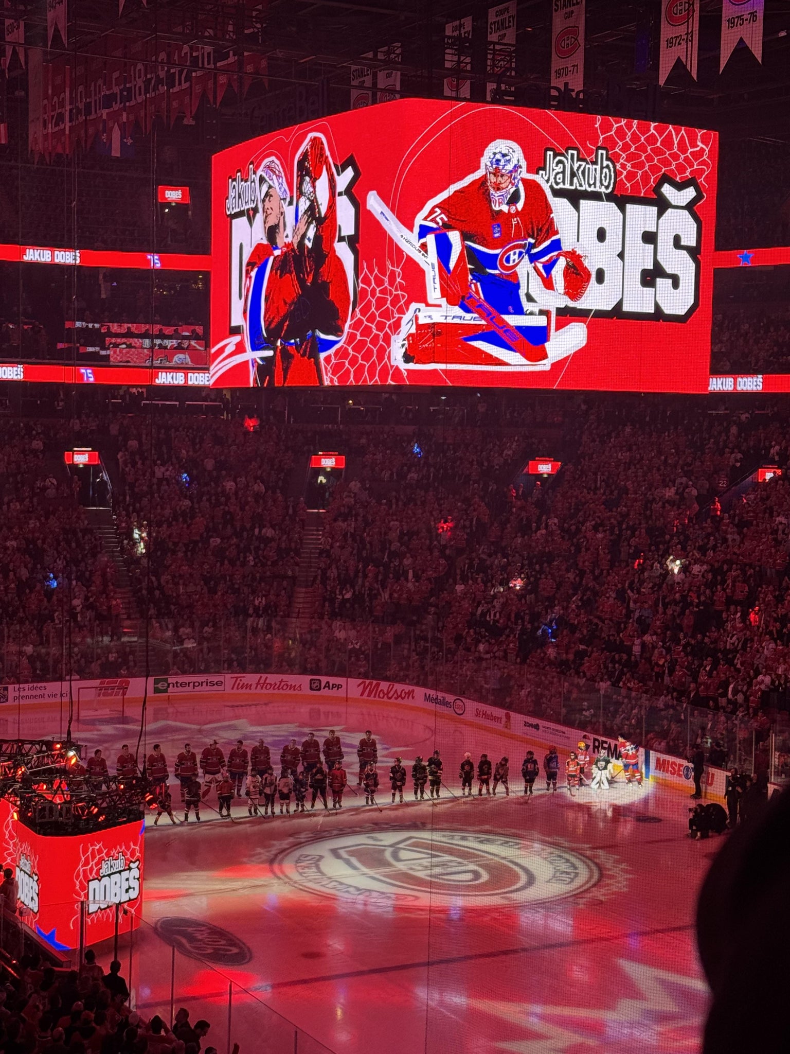 Real Fan View taken from Section 121 at Centre Bell by Jodi M