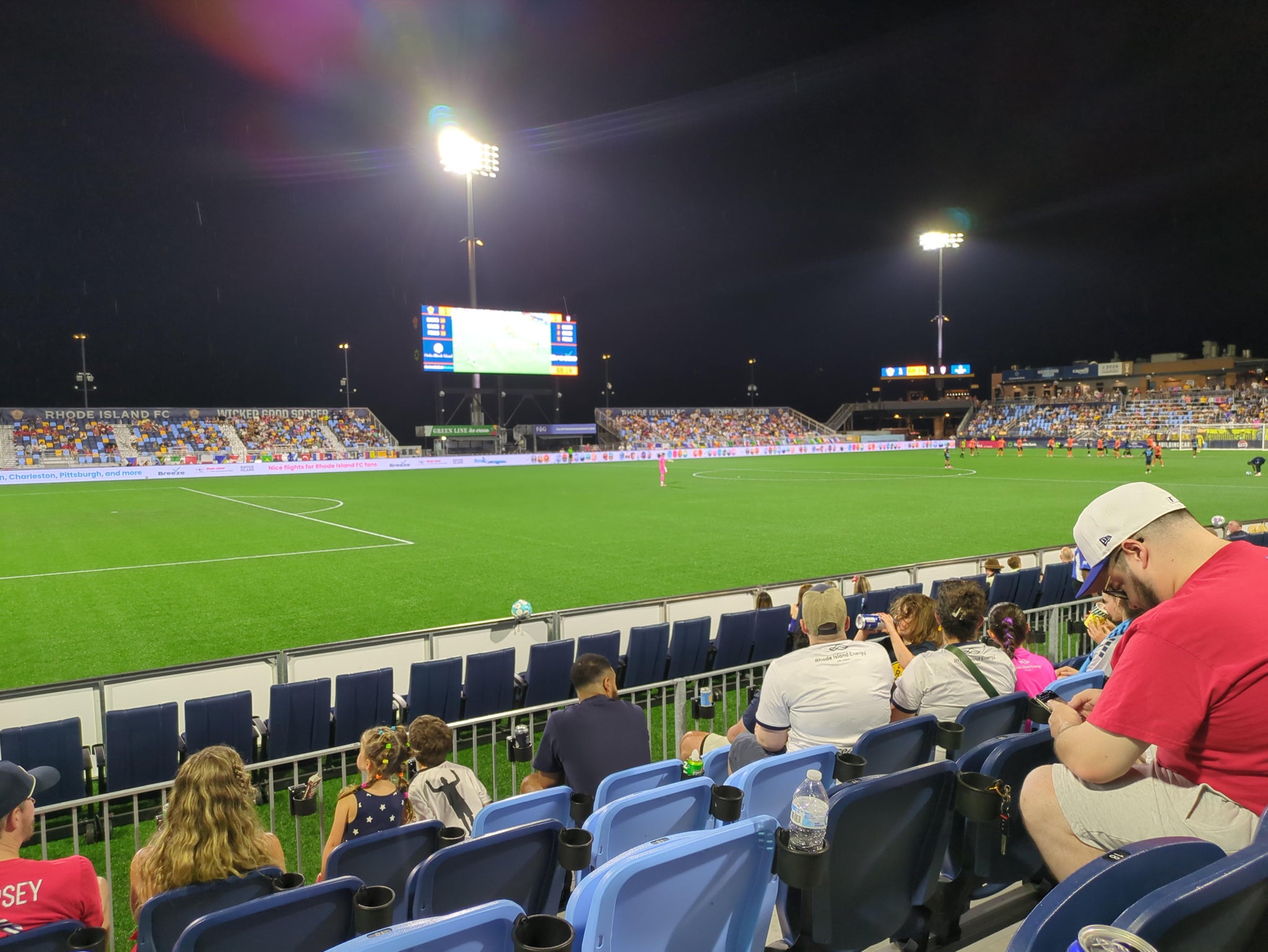 Real Fan View taken from Section 102 at Centreville Bank Stadium by Brooke M