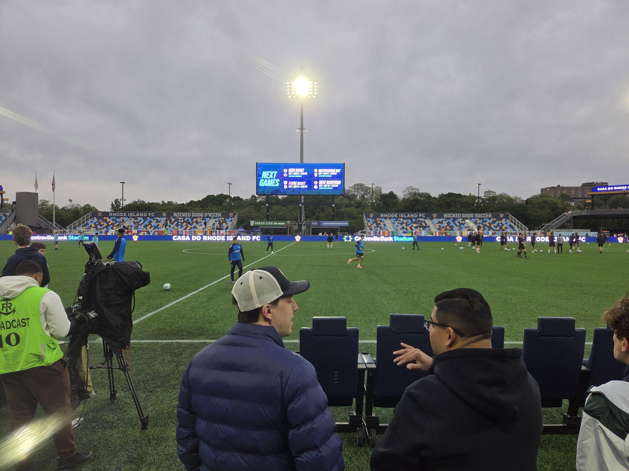 Real Fan View taken from Section 106 at Centreville Bank Stadium by Stephen M