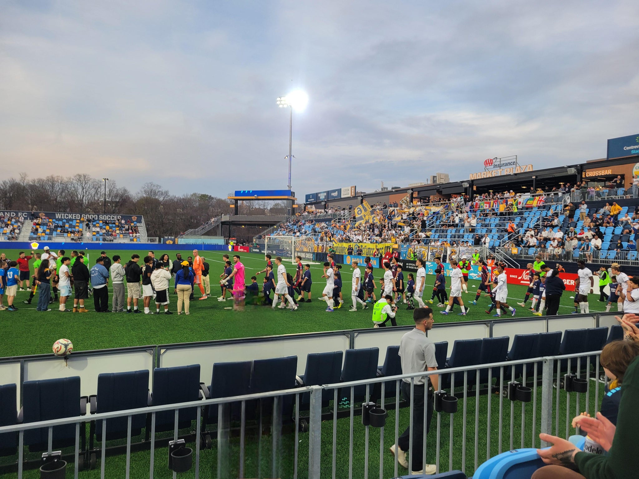 Real Fan View taken from Section 110 at Centreville Bank Stadium by Jen A