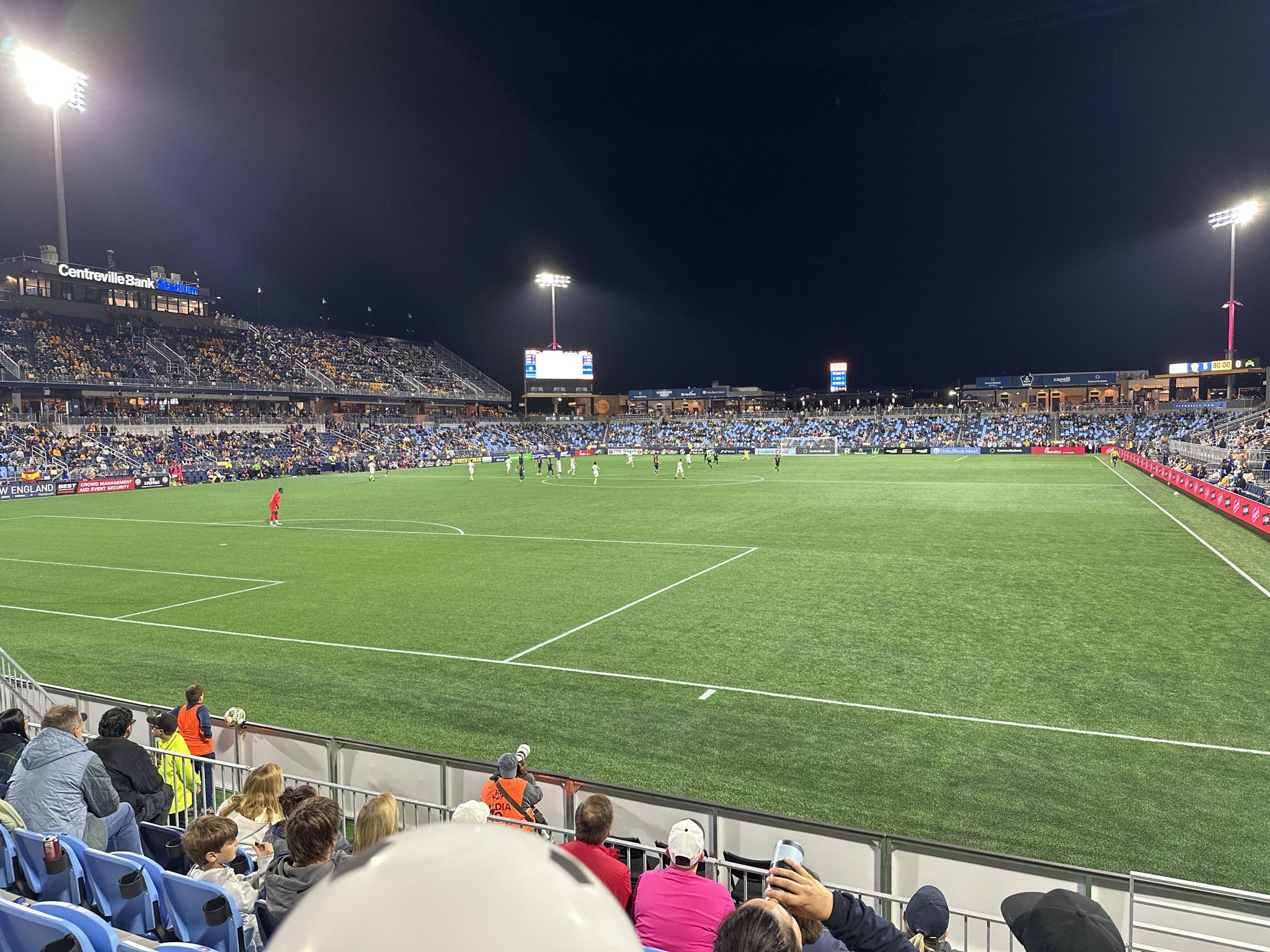 Real Fan View taken from Section 118 at Centreville Bank Stadium by Enio O