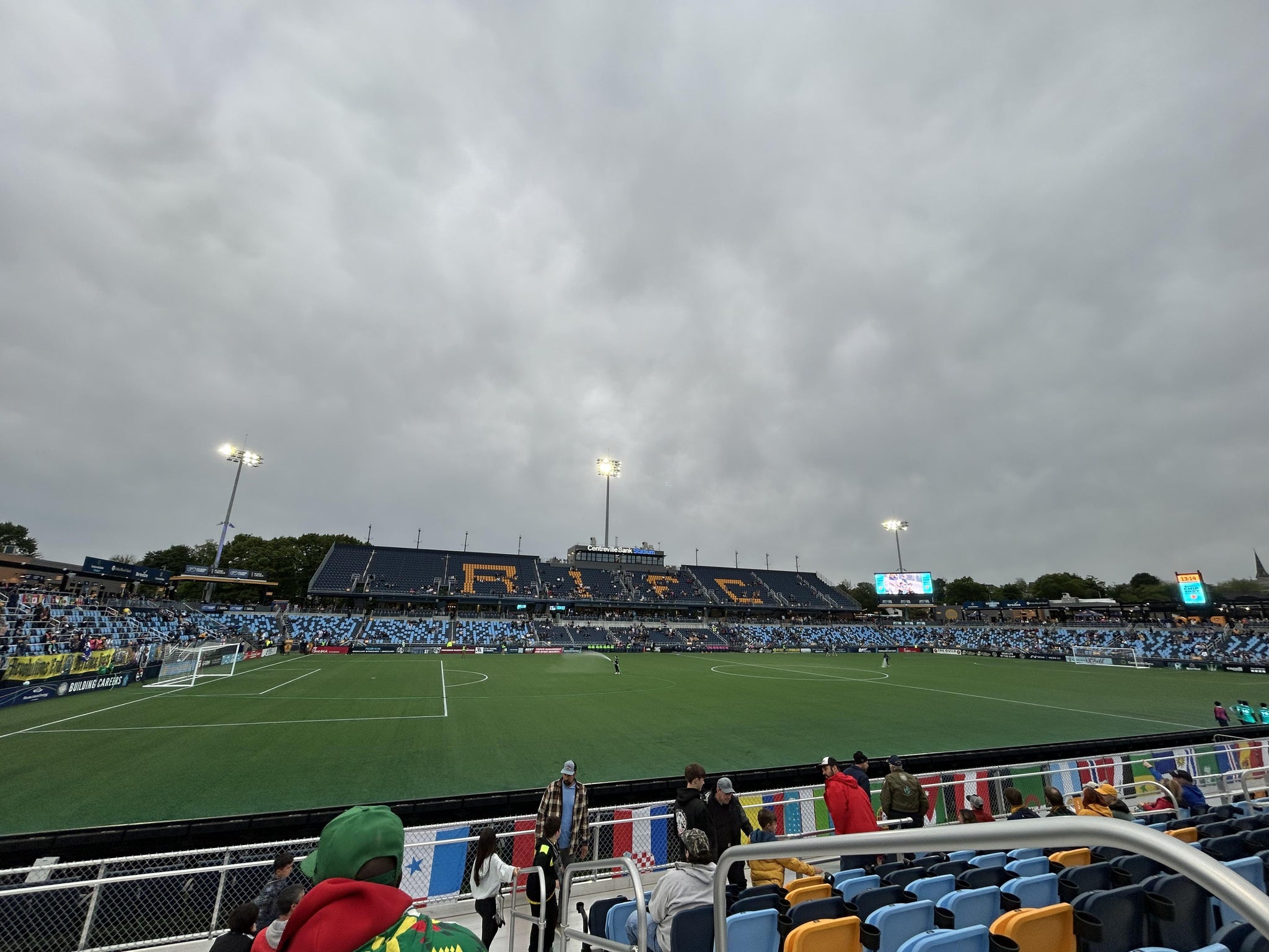 Real Fan View taken from Section 120 at Centreville Bank Stadium by Anonymous User
