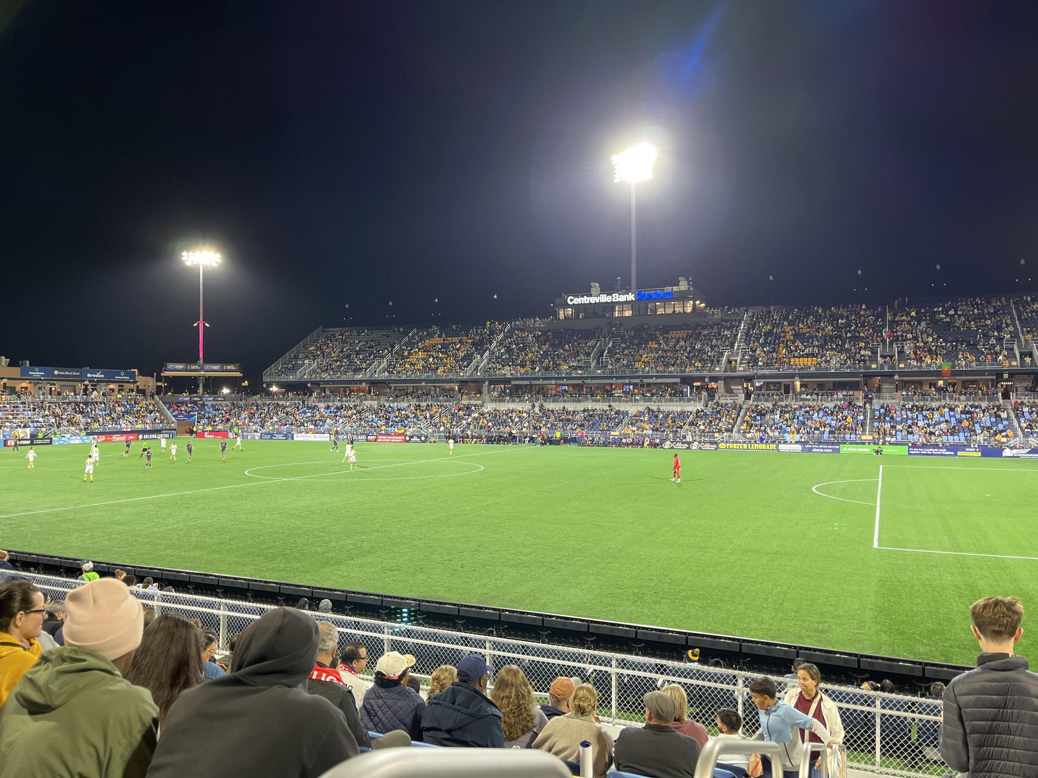 Real Fan View taken from Section 127 at Centreville Bank Stadium by Margaret M