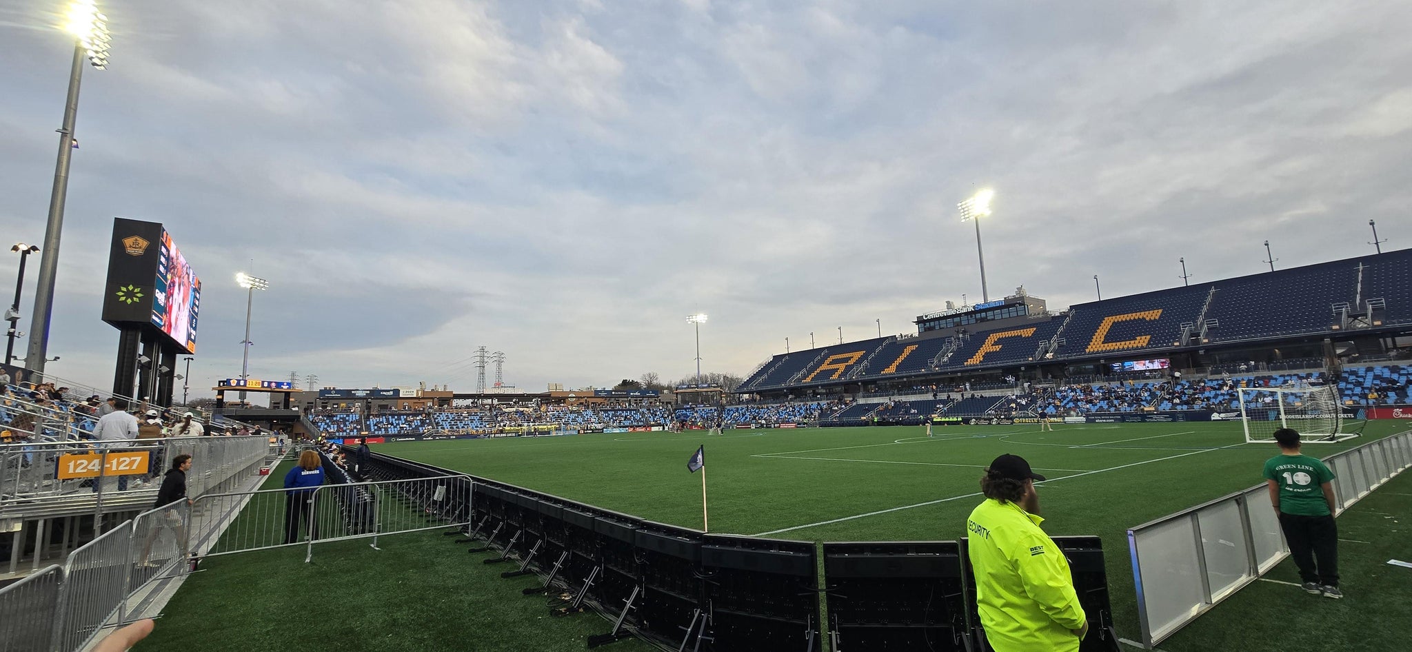Real Fan View taken from Section 128 at Centreville Bank Stadium by Jessica L
