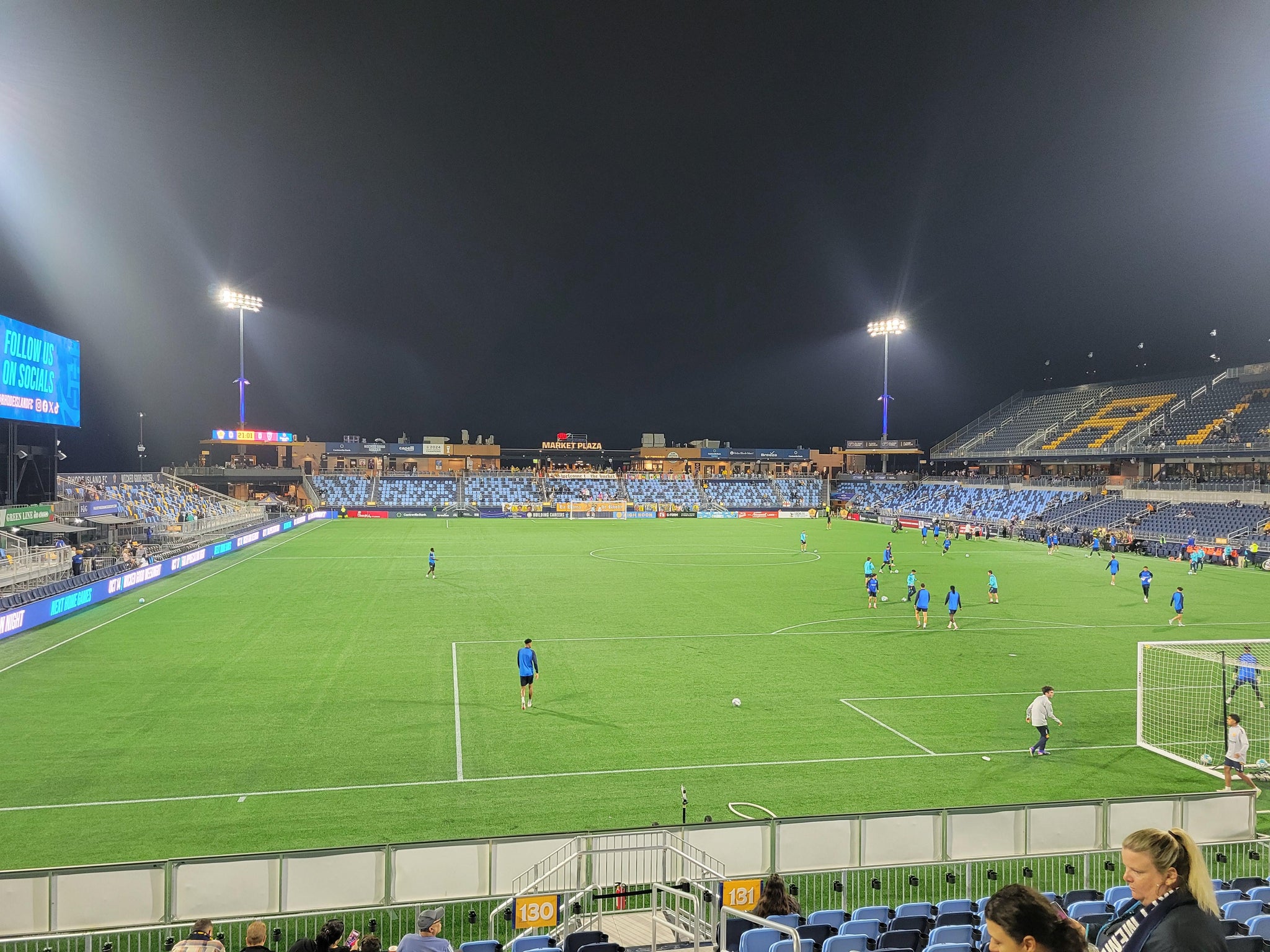 Real Fan View taken from Section 131 at Centreville Bank Stadium by Stephen B