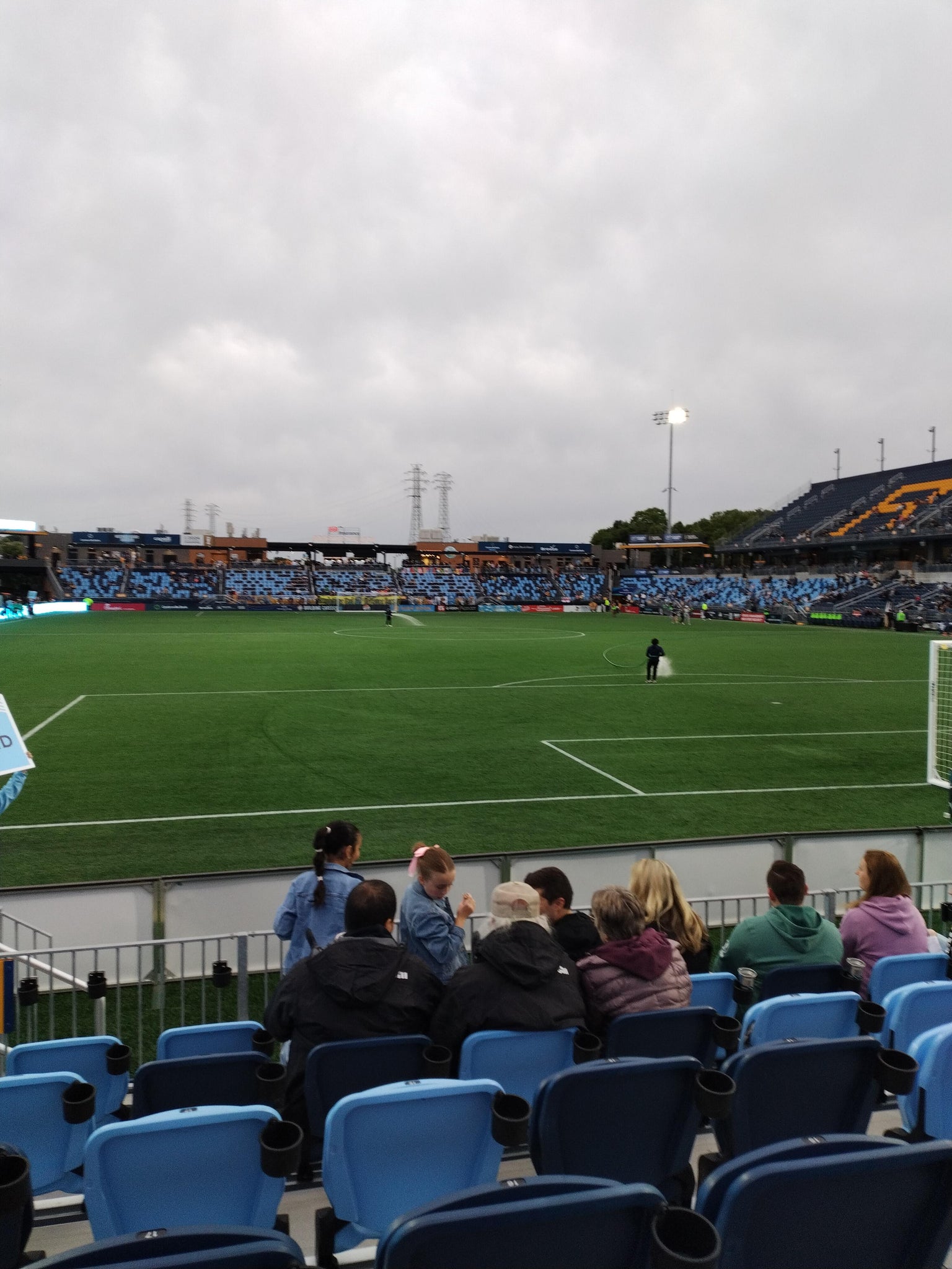 Real Fan View taken from Section 131 at Centreville Bank Stadium by Alan H