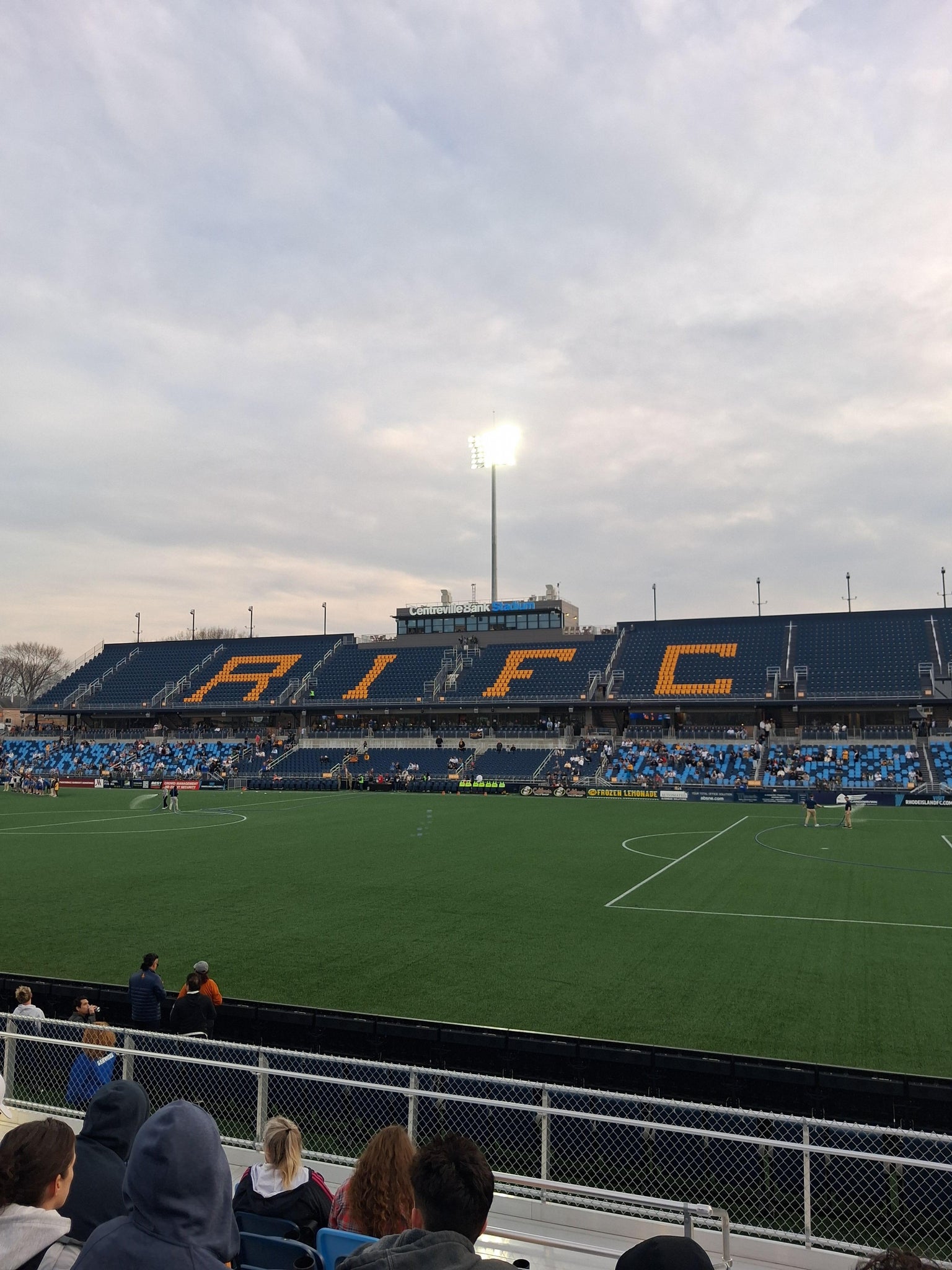 Real Fan View taken from Section 132 at Centreville Bank Stadium by William M
