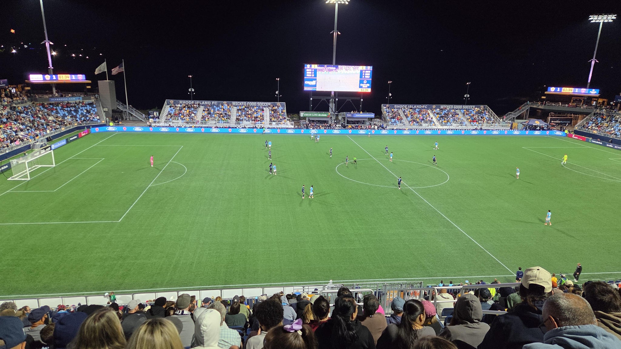 Real Fan View taken from Section 203 at Centreville Bank Stadium by Nicolas S
