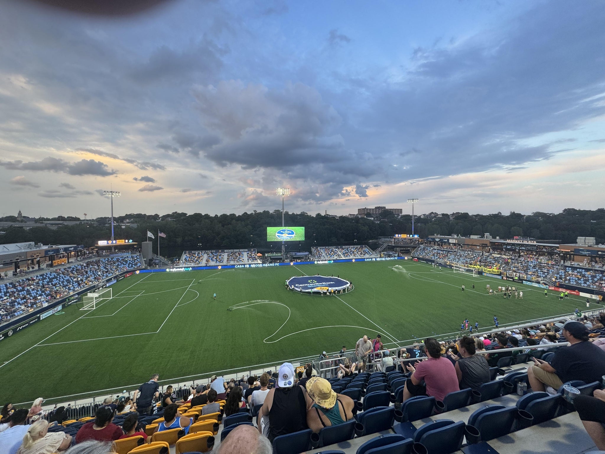 Real Fan View taken from Section 203 at Centreville Bank Stadium by Alexander H