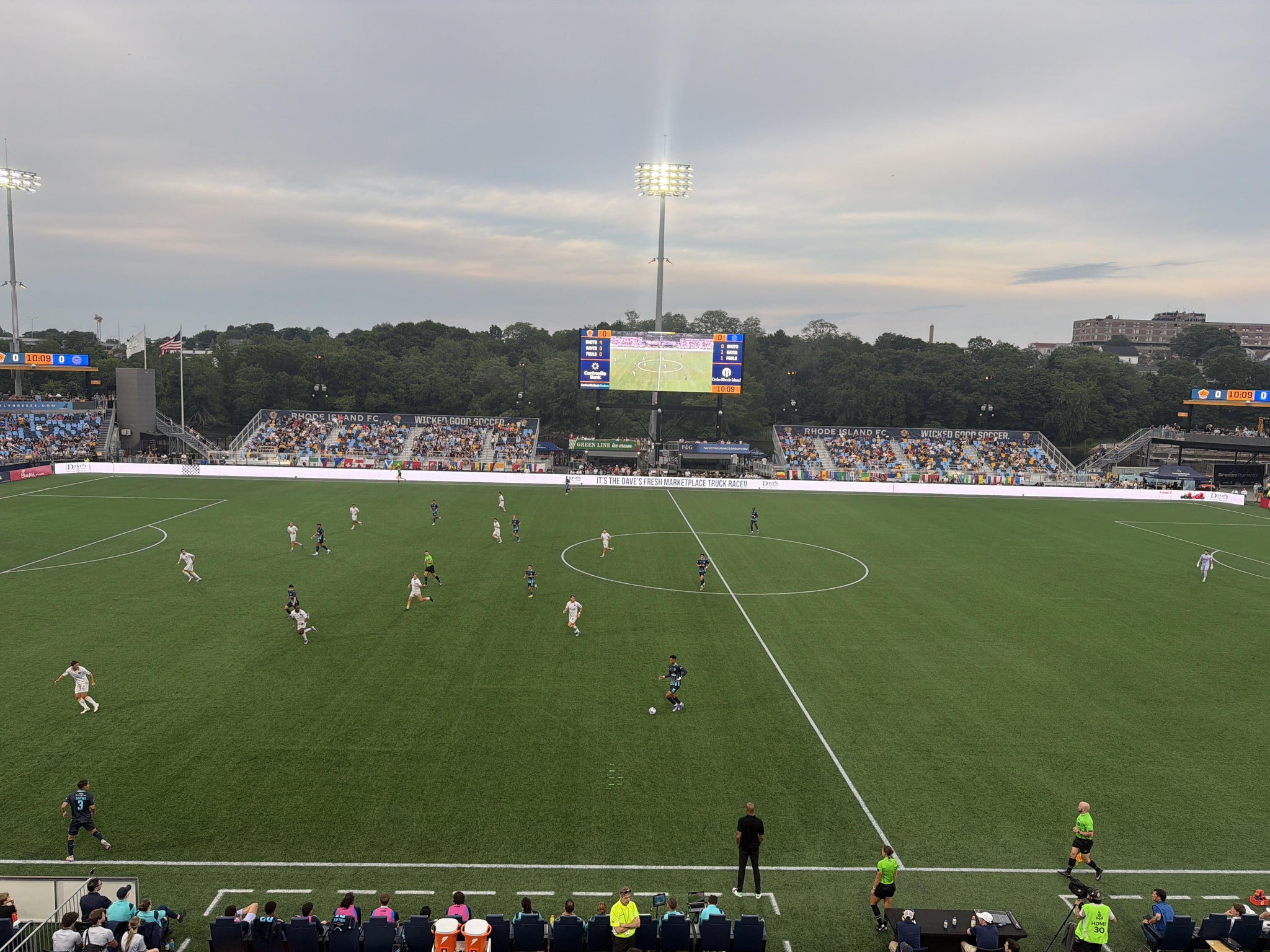 Real Fan View taken from Section 205 at Centreville Bank Stadium by Kieran K