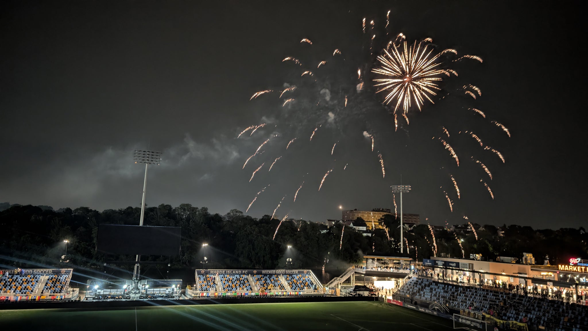 Real Fan View taken from Section 205 at Centreville Bank Stadium by Thomas A