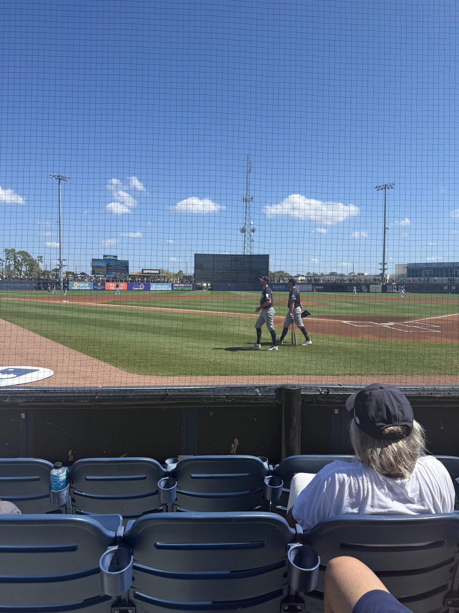 Real Fan View taken from Section 109 at Charlotte Sports Park by Shawn K