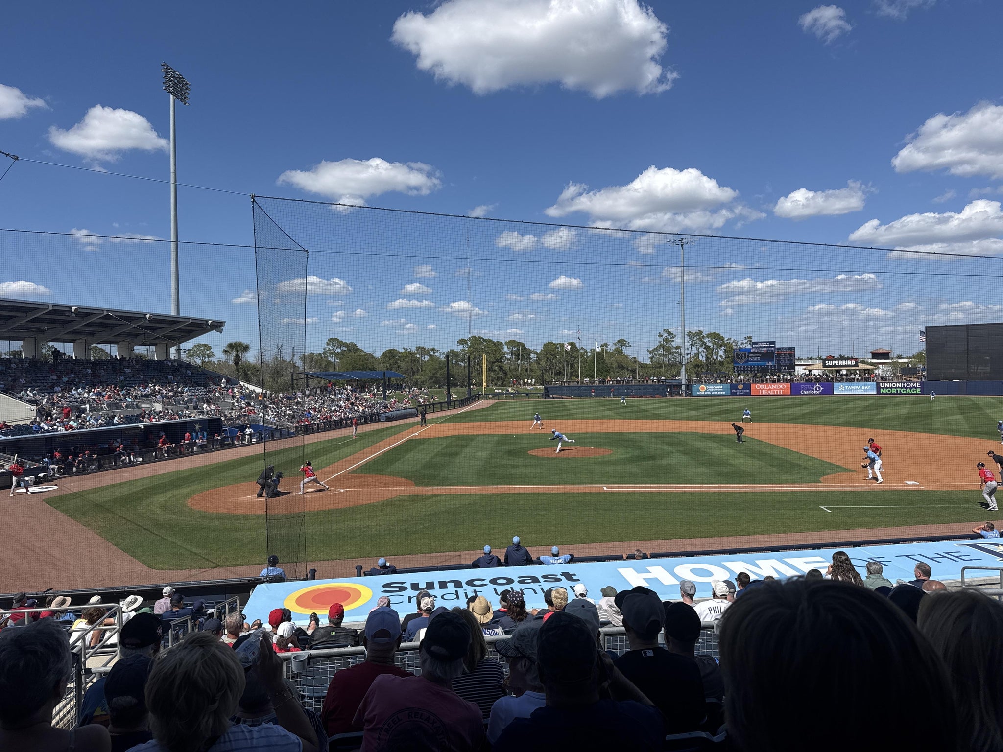 Real Fan View taken from Section 204 at Charlotte Sports Park by Susan B