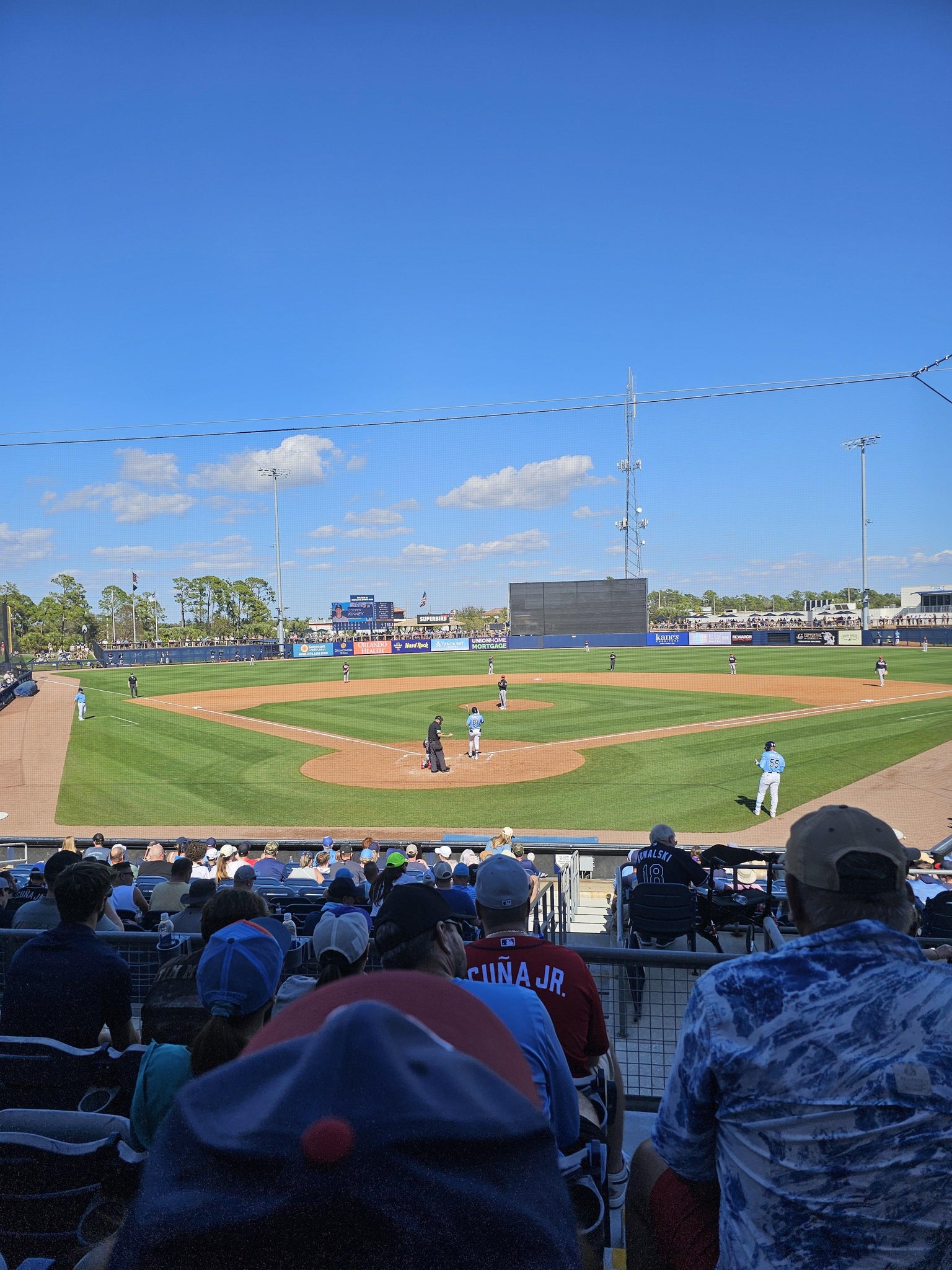 Real Fan View taken from Section 209 at Charlotte Sports Park by Dawn M
