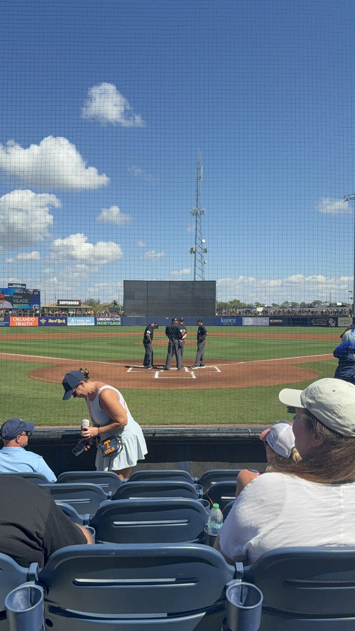 Real Fan View taken from Section 211 at Charlotte Sports Park by Teri B