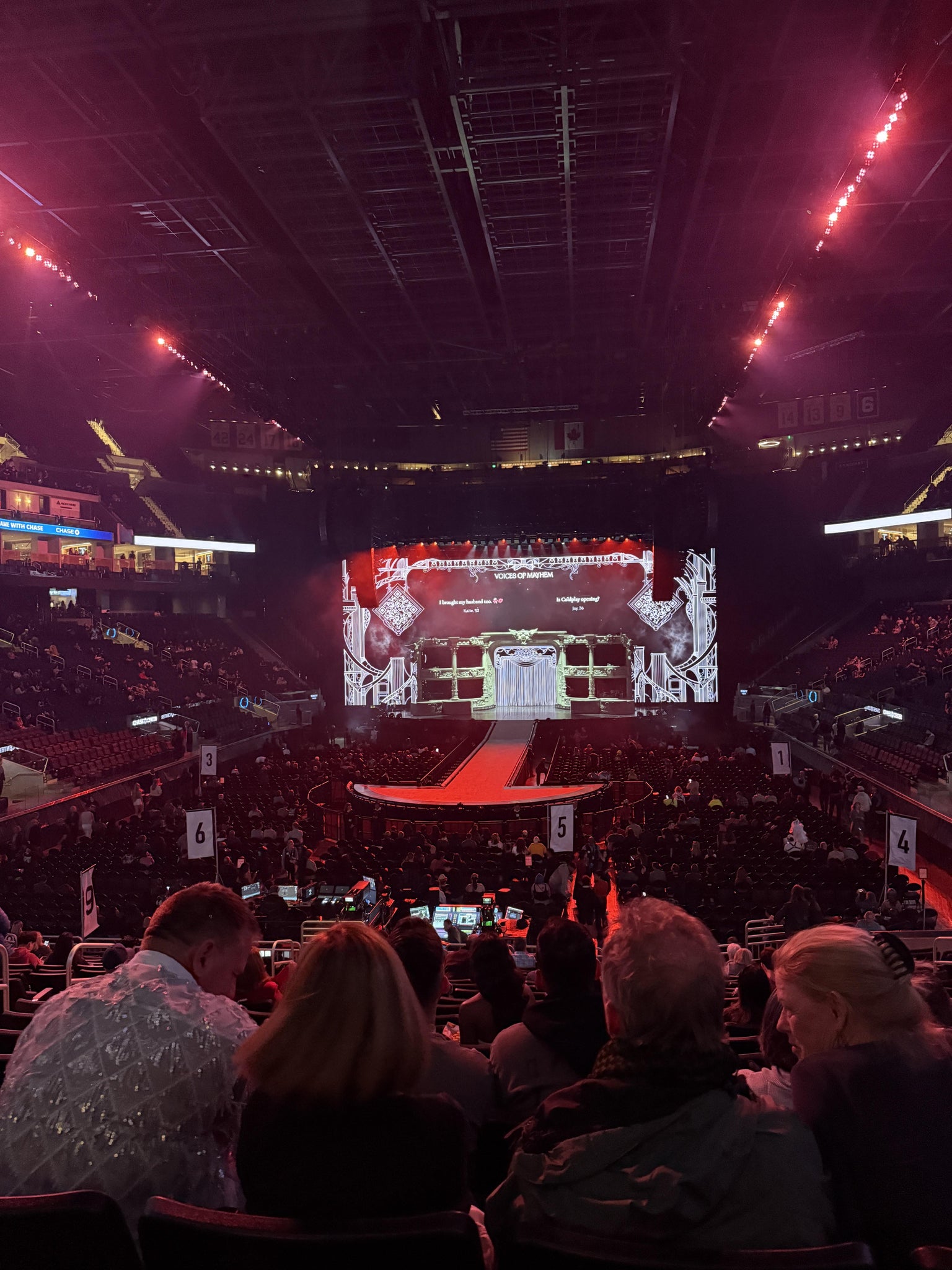 Real Fan View taken from Section 109 at Chase Center by Isaiah M