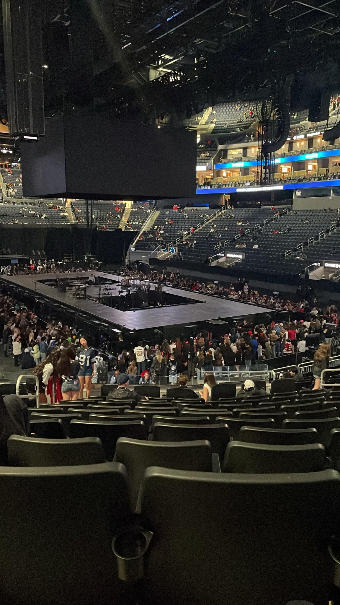 Real Fan View taken from Section 111 at Chase Center by Arianna G