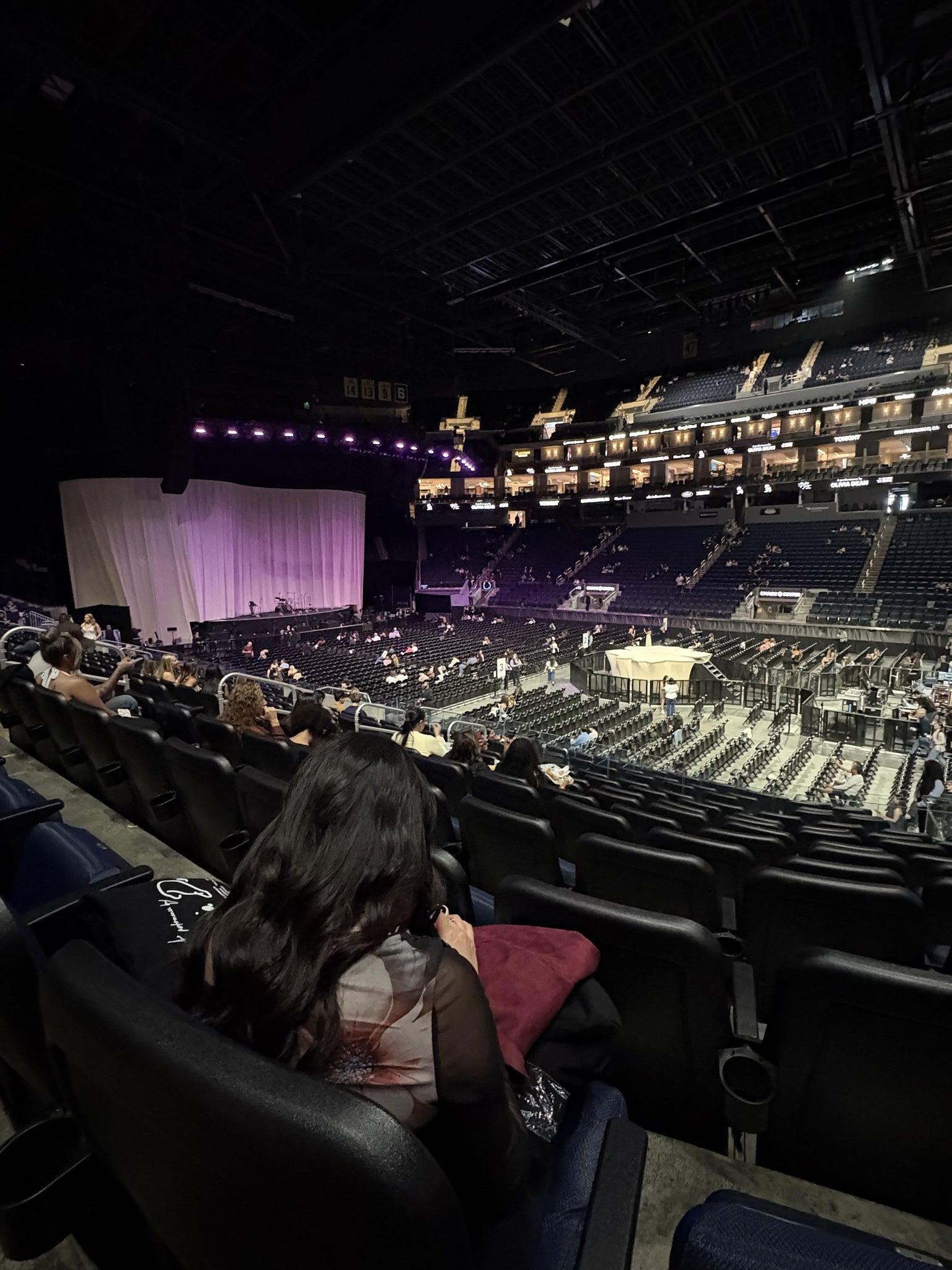 Real Fan View taken from Section 114 at Chase Center by Ava D