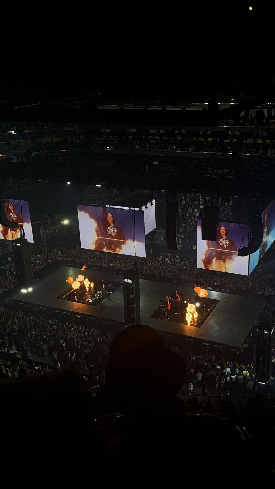 Real Fan View taken from Section 204 at Chase Center by Kim B