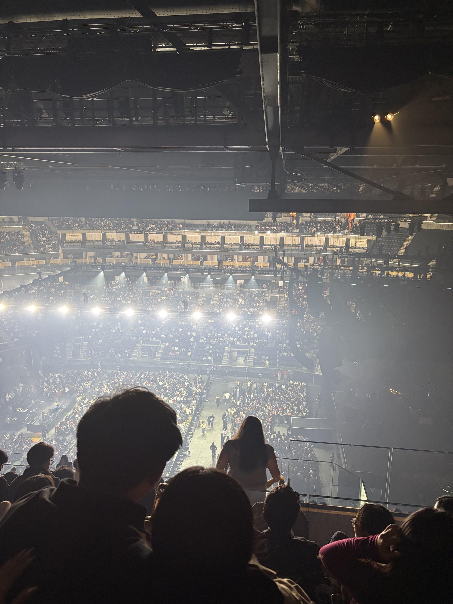 Real Fan View taken from Section 205 at Chase Center by Rose A