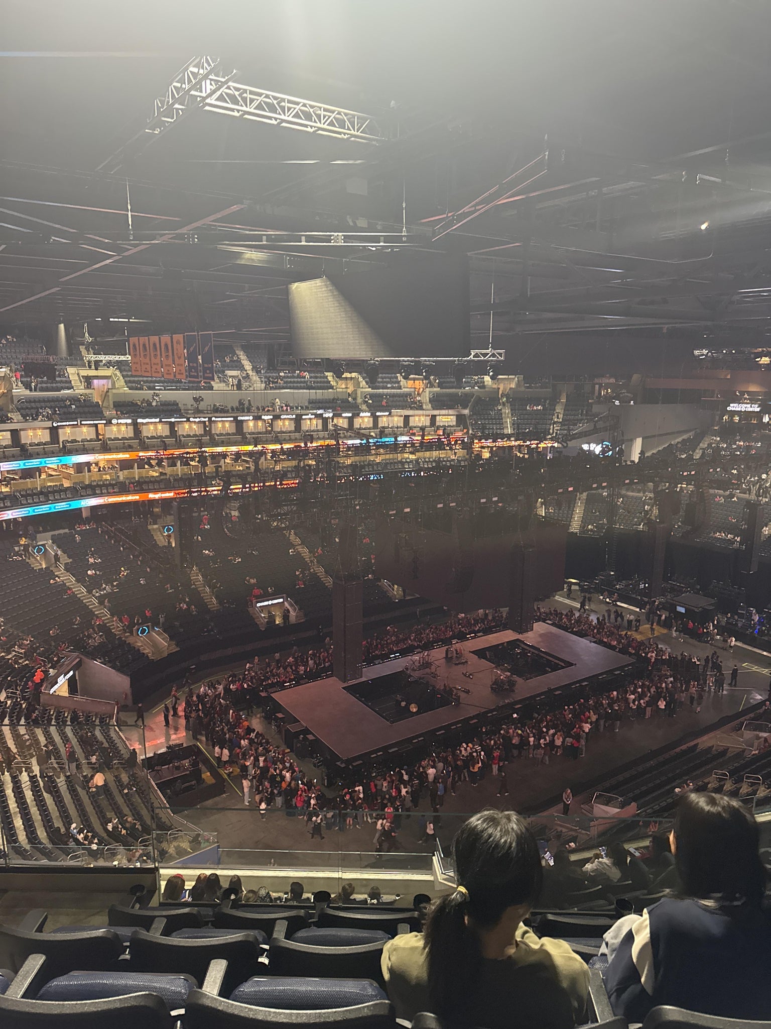 Real Fan View taken from Section 209 at Chase Center by Lizzy M